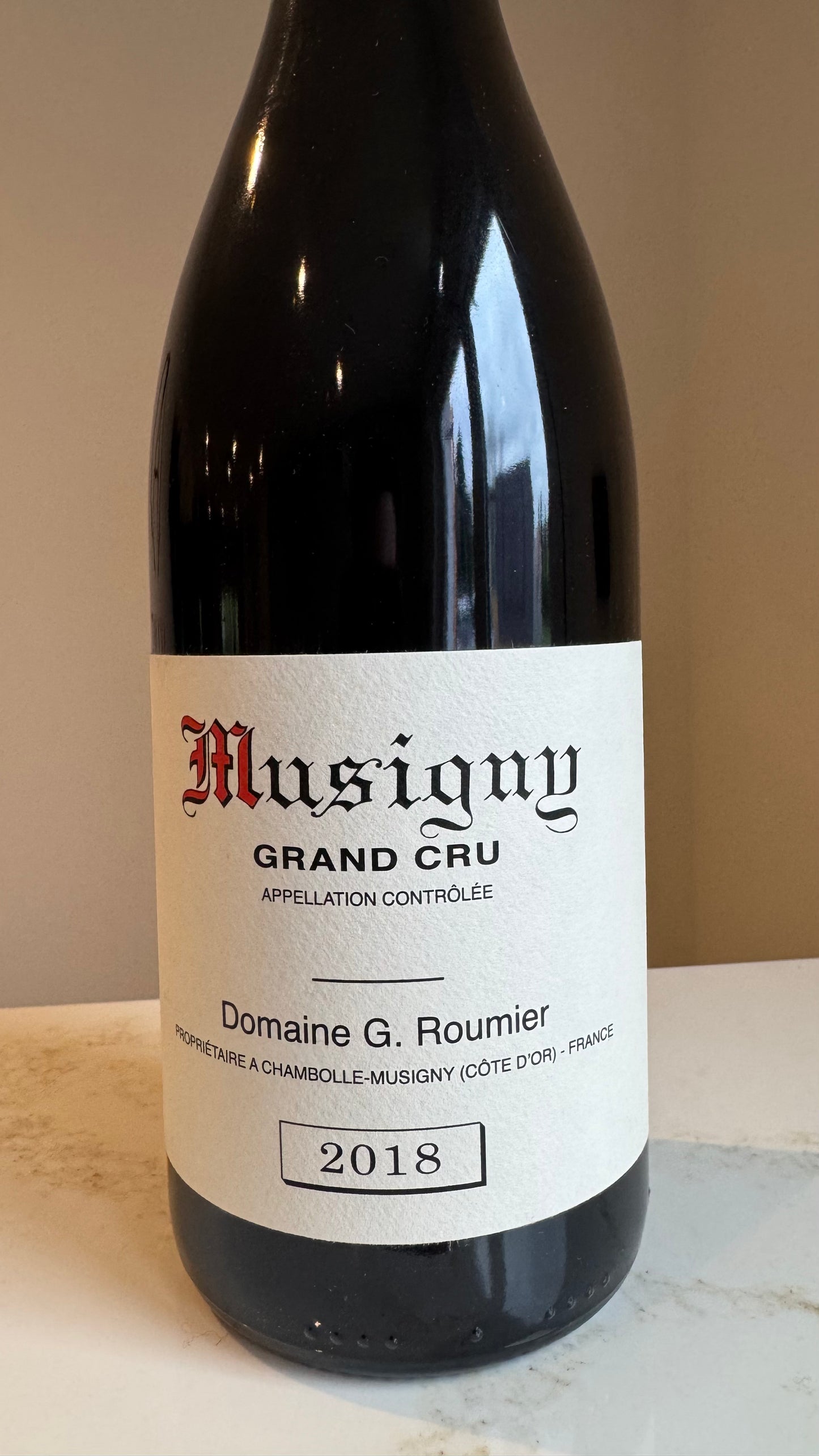 Domaine G. Roumier 2018