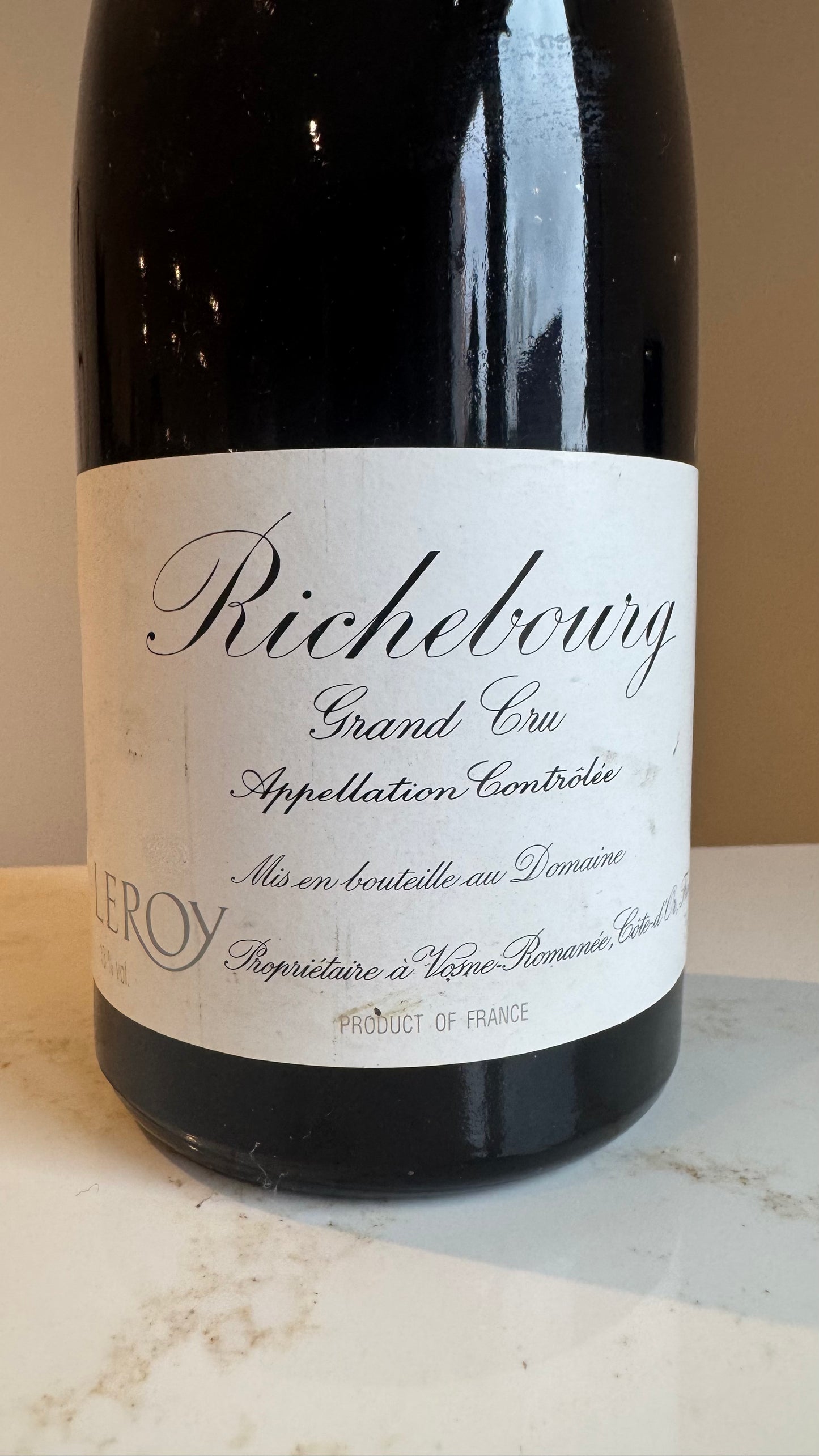 Domaine Leroy Richebourg 2002