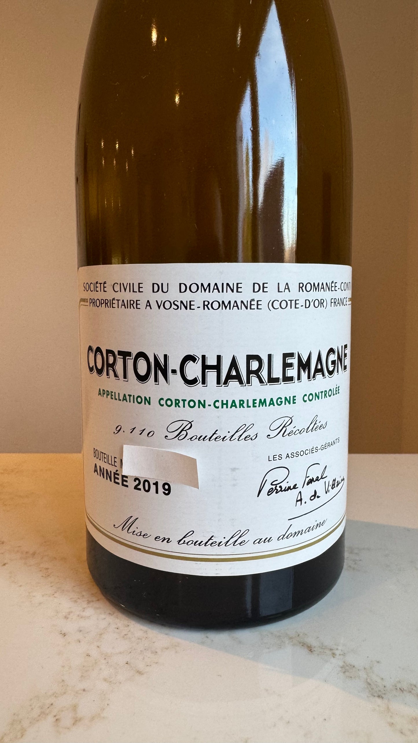 Domaine de la Romanée-Conti Corton-Charlemagne 2019