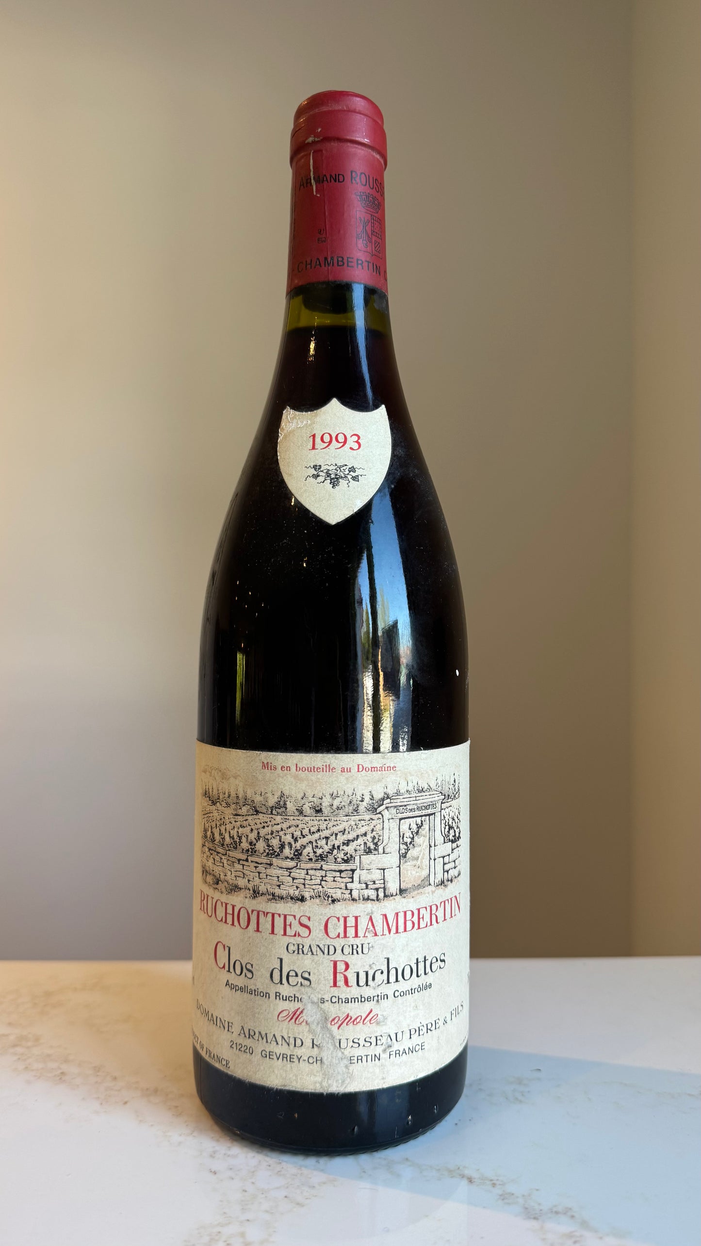 Clos des Ruchottes Ruchottes-Chambertin Grand Cru 1993