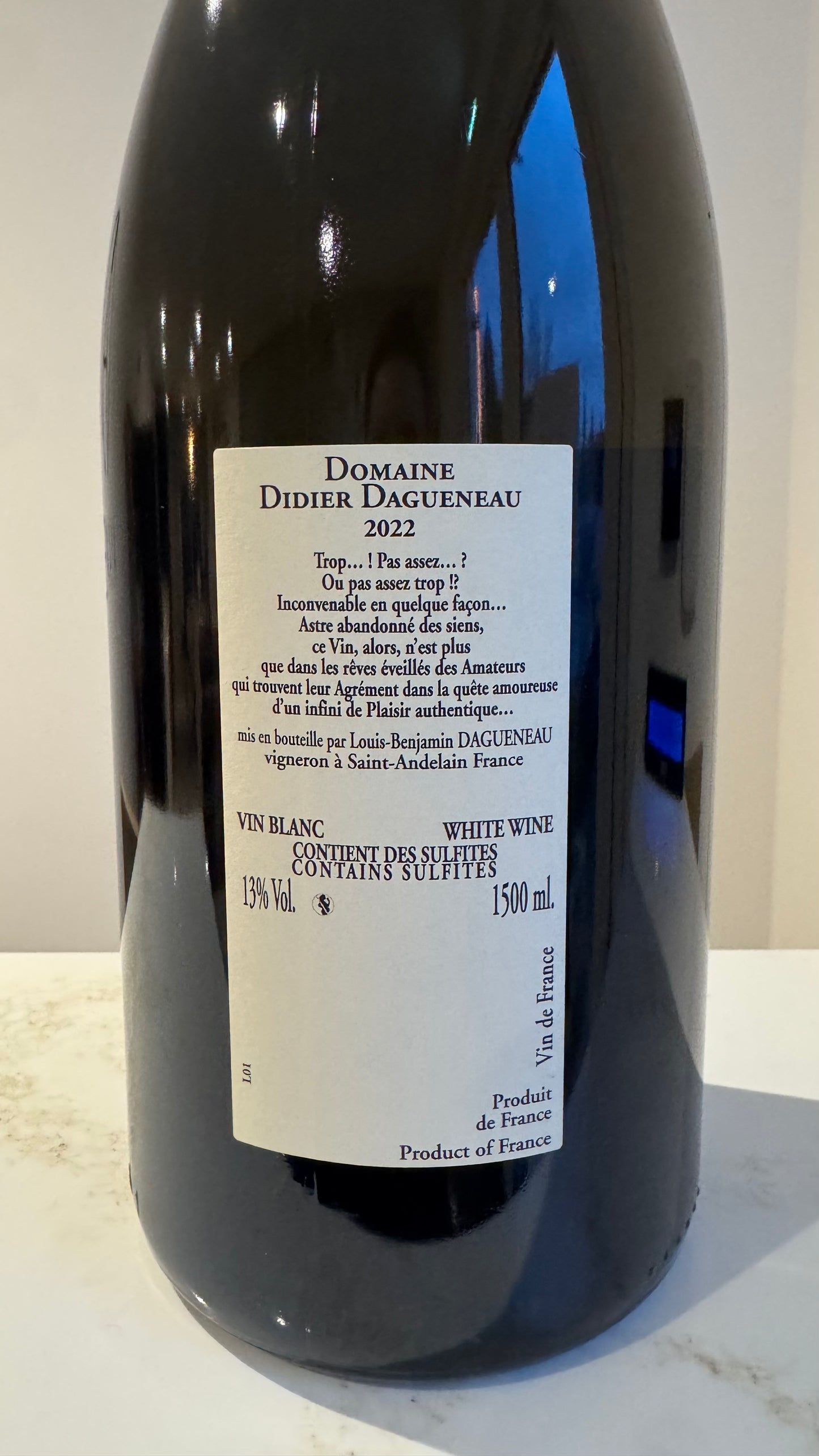 Domaine Didier Dagueneau Buisson Renard 2022