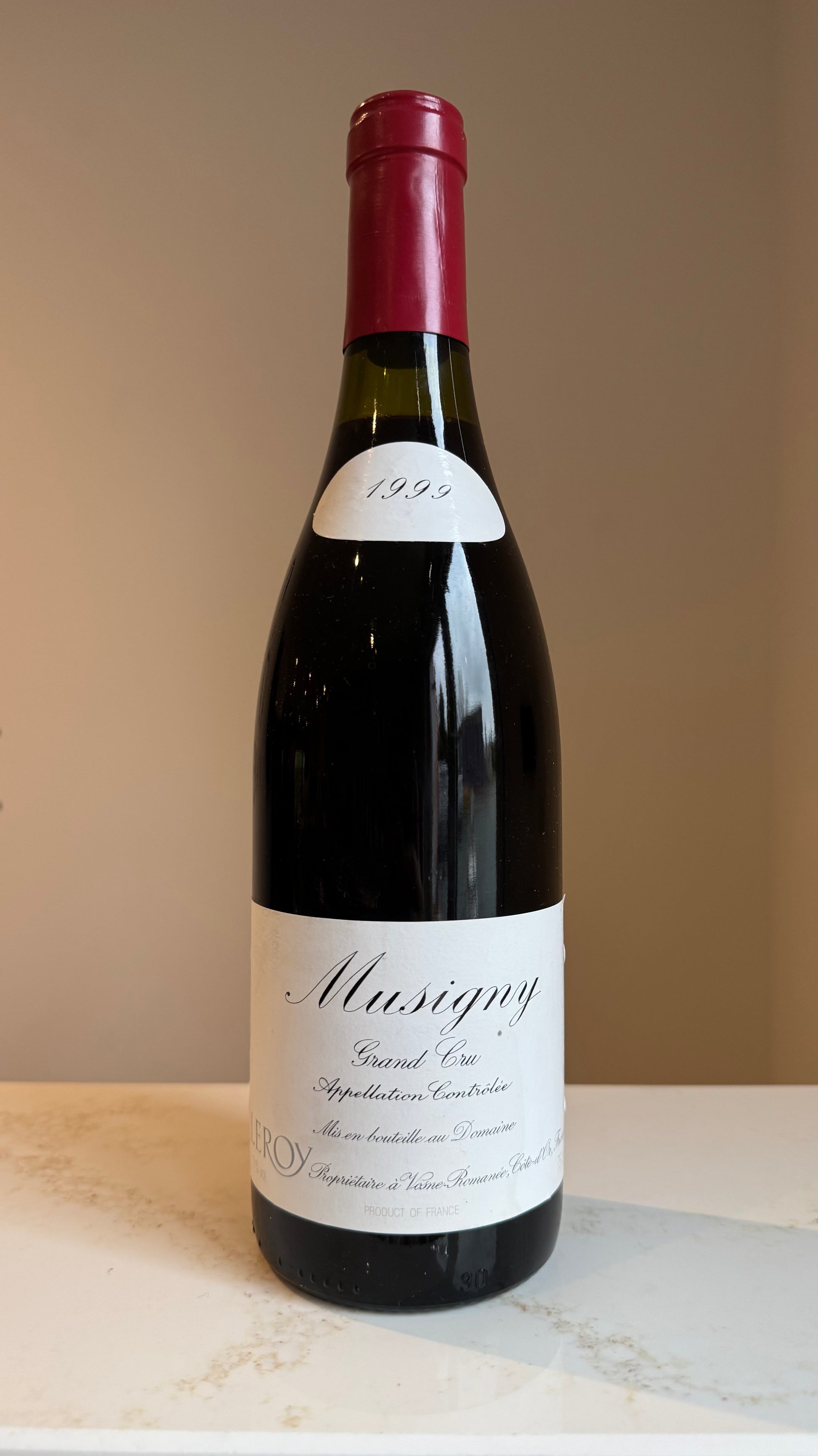 Domaine Leroy Musigny 1999 – Grands Crus Prestiges Domaine Leroy Musigny 1999 – Grands Crus Prestiges