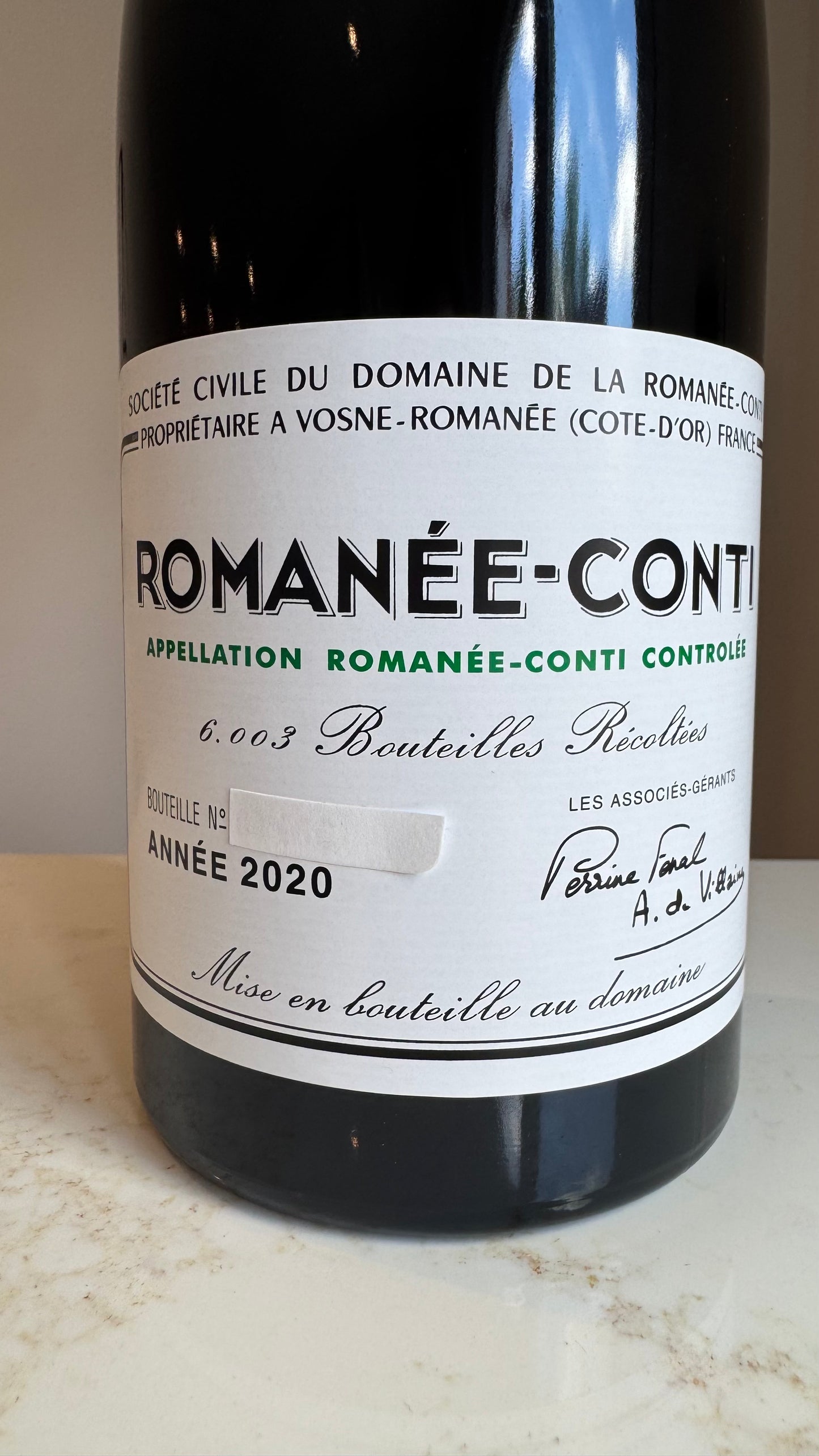 Domaine de la Romanée-Conti Romanée-Conti 2020