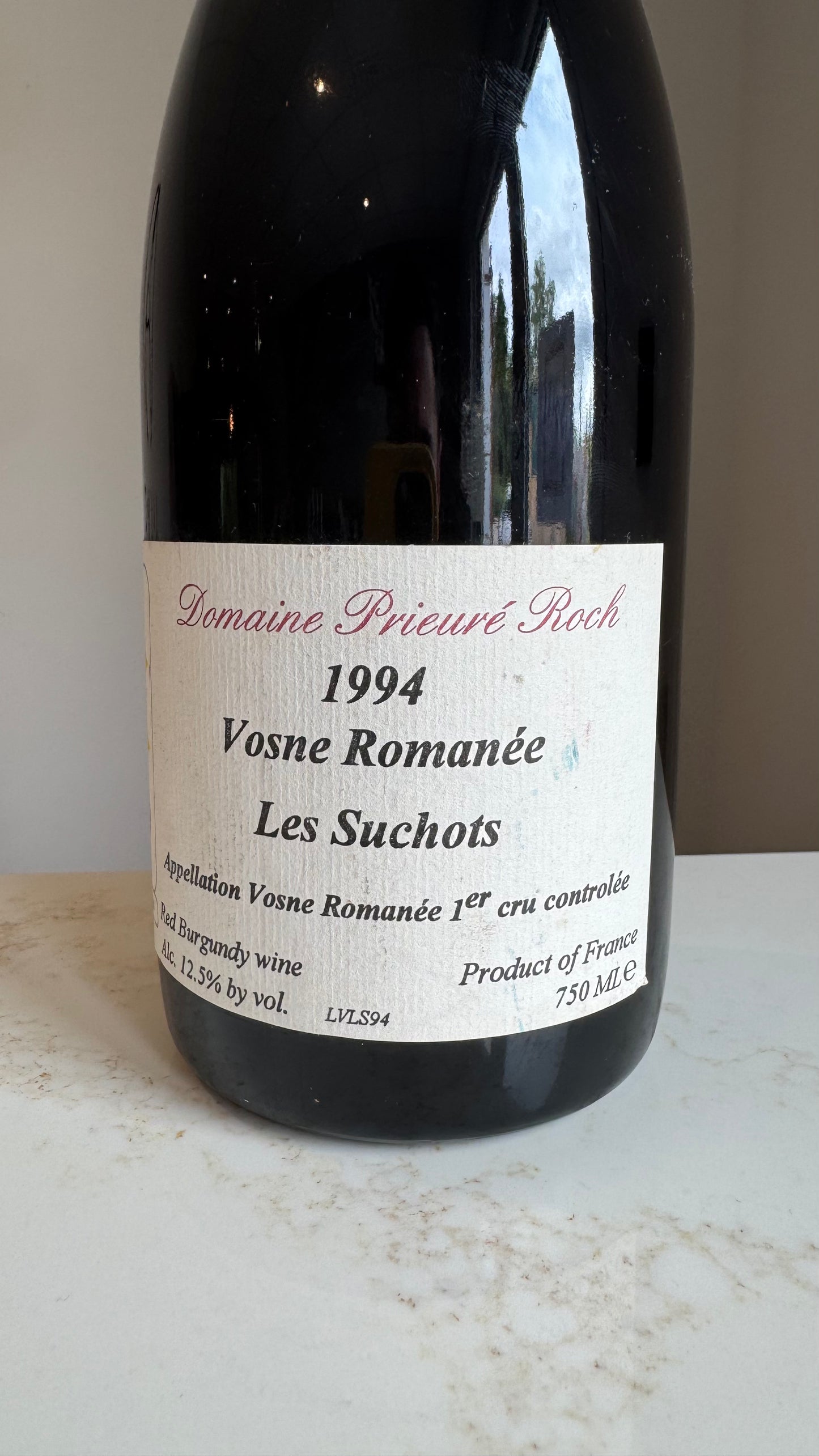 Domaine Prieuré Roch Vosne Romanée Les Suchots 1994