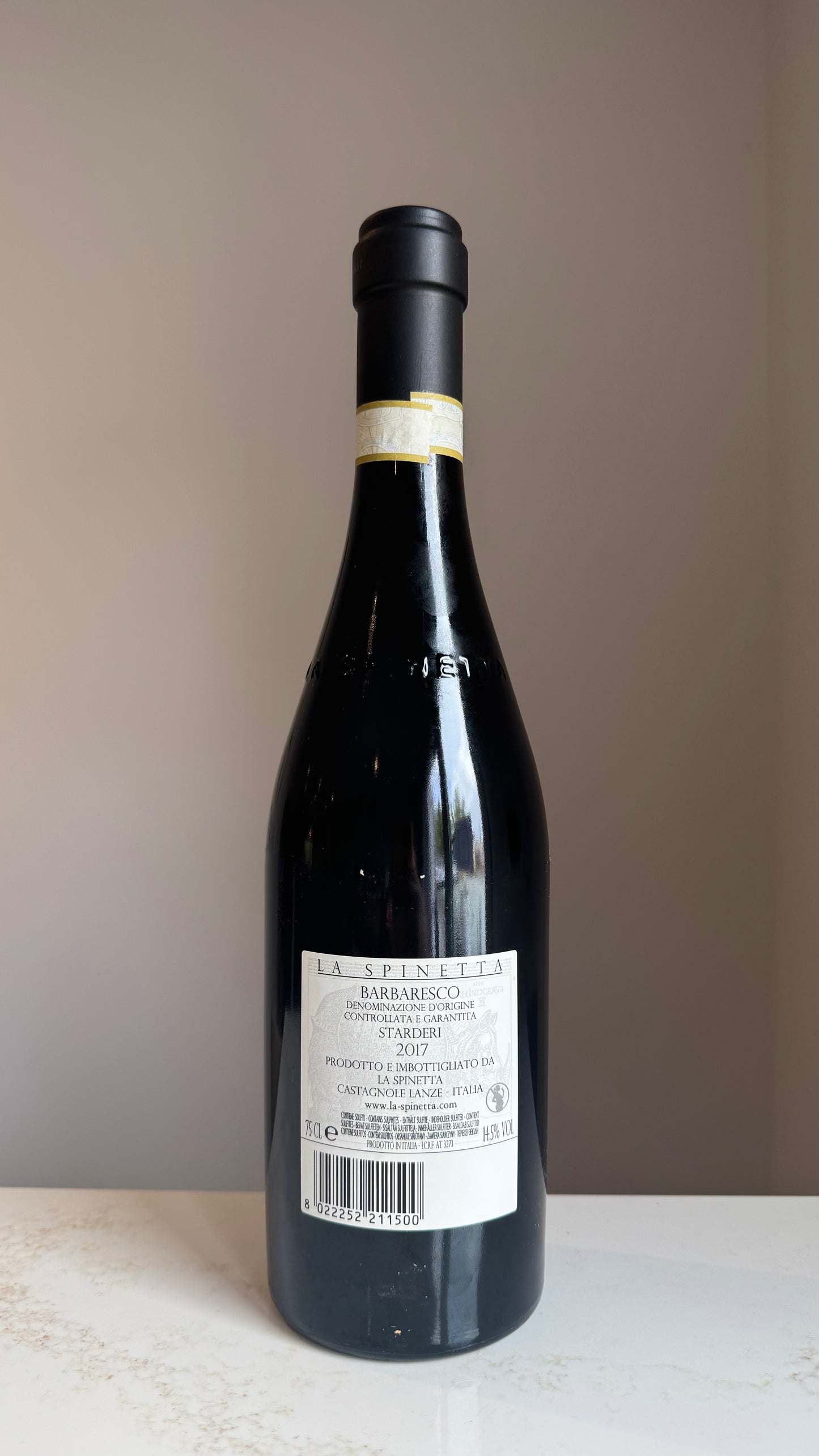 La Spinetta Barbaresco Starderi Vürsù 2017