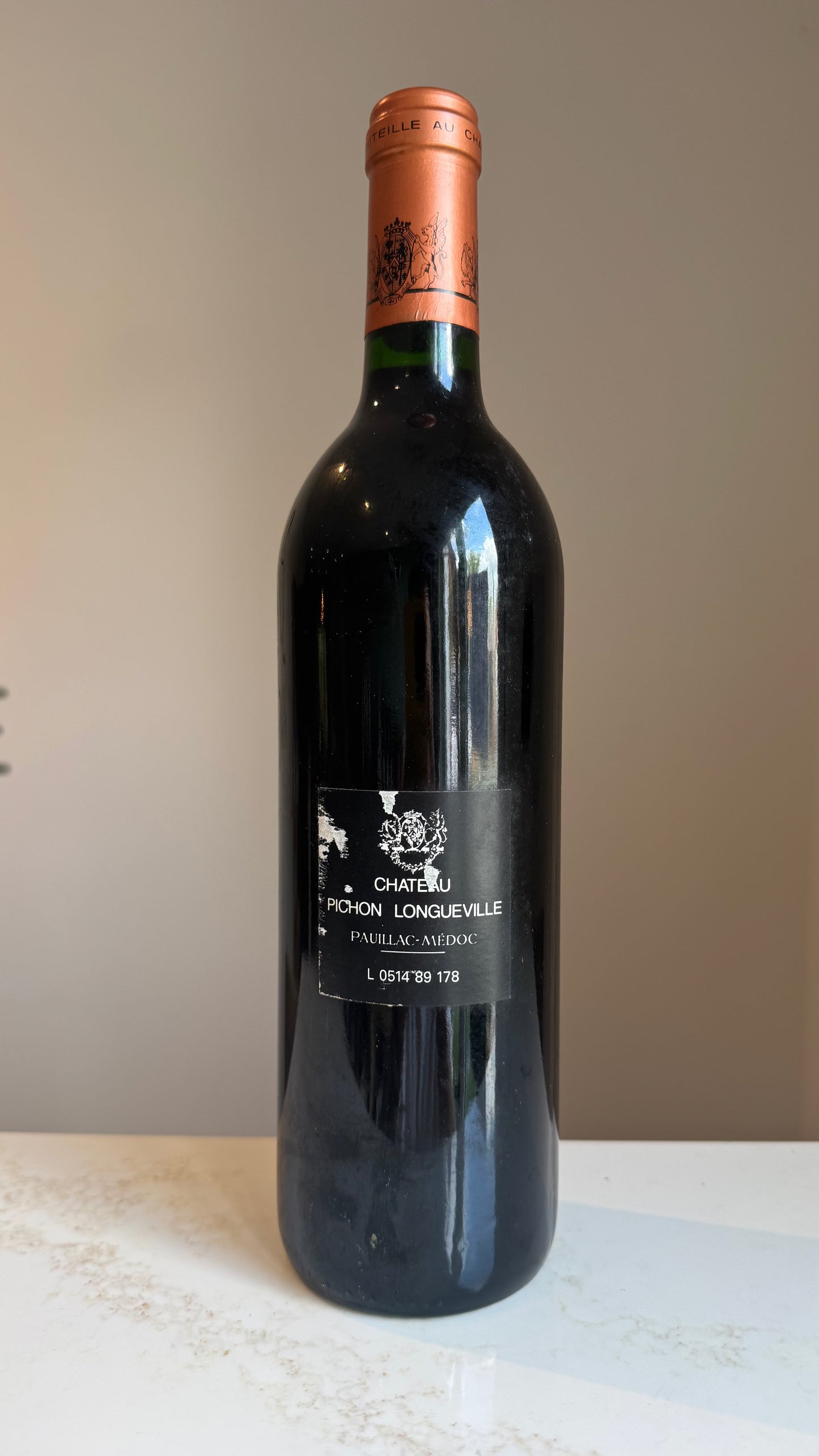 Château Pichon-Baron Pauillac 1989