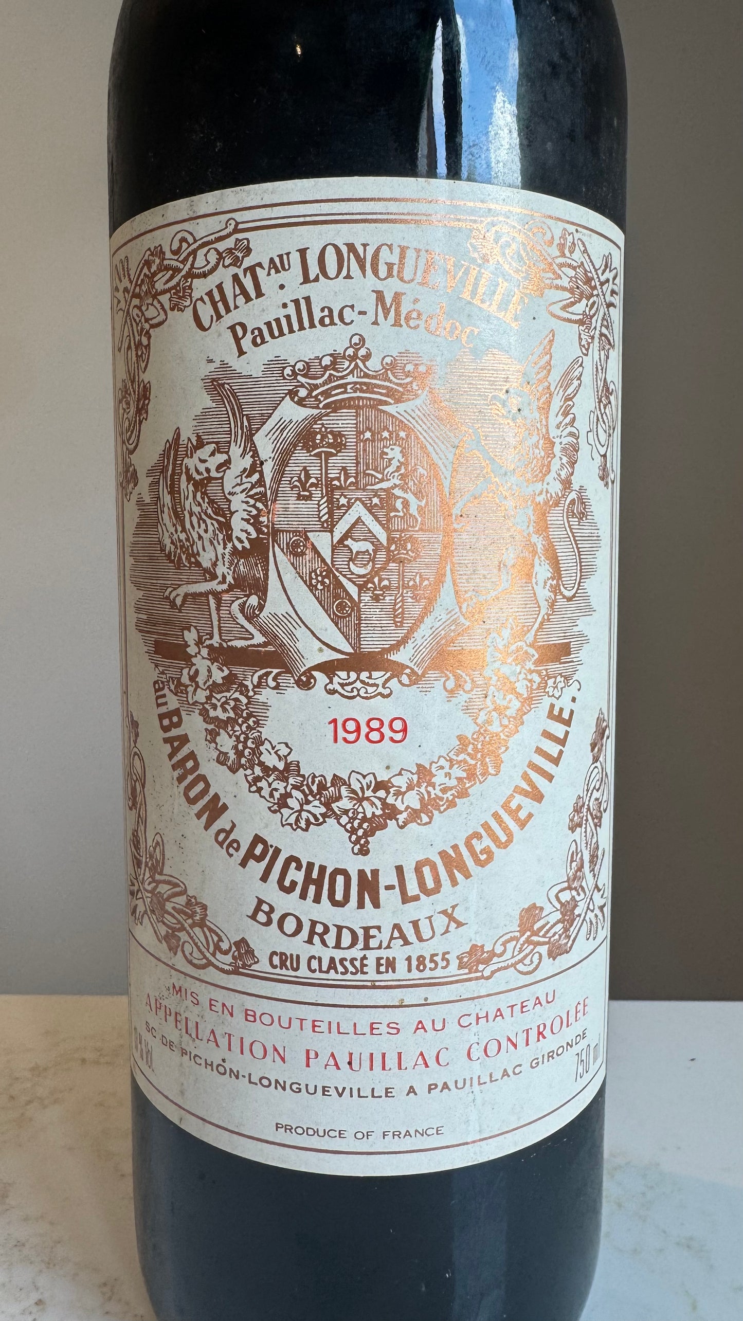 Château Pichon-Baron Pauillac 1989