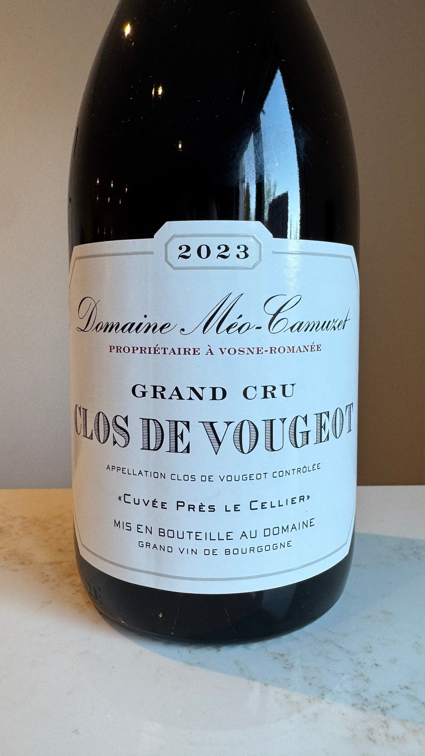 Domaine Méo-Camuzet Clos de Vougeot Grand Cru "Près le Cellier" 2023