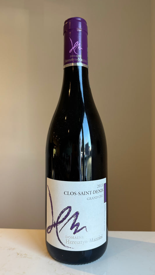 Domaine Heresztyn-Mazzini Clos-Saint-Denis Grand Cru 2015