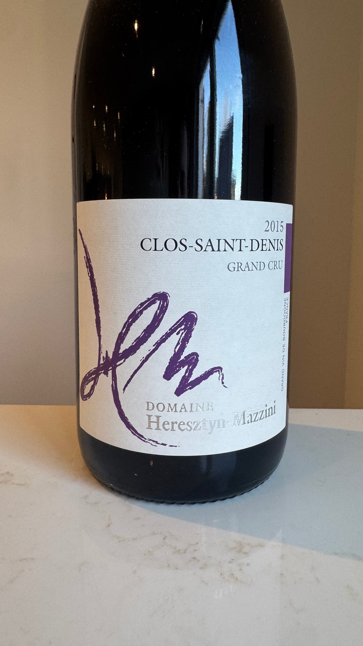 Domaine Heresztyn-Mazzini Clos-Saint-Denis Grand Cru 2015