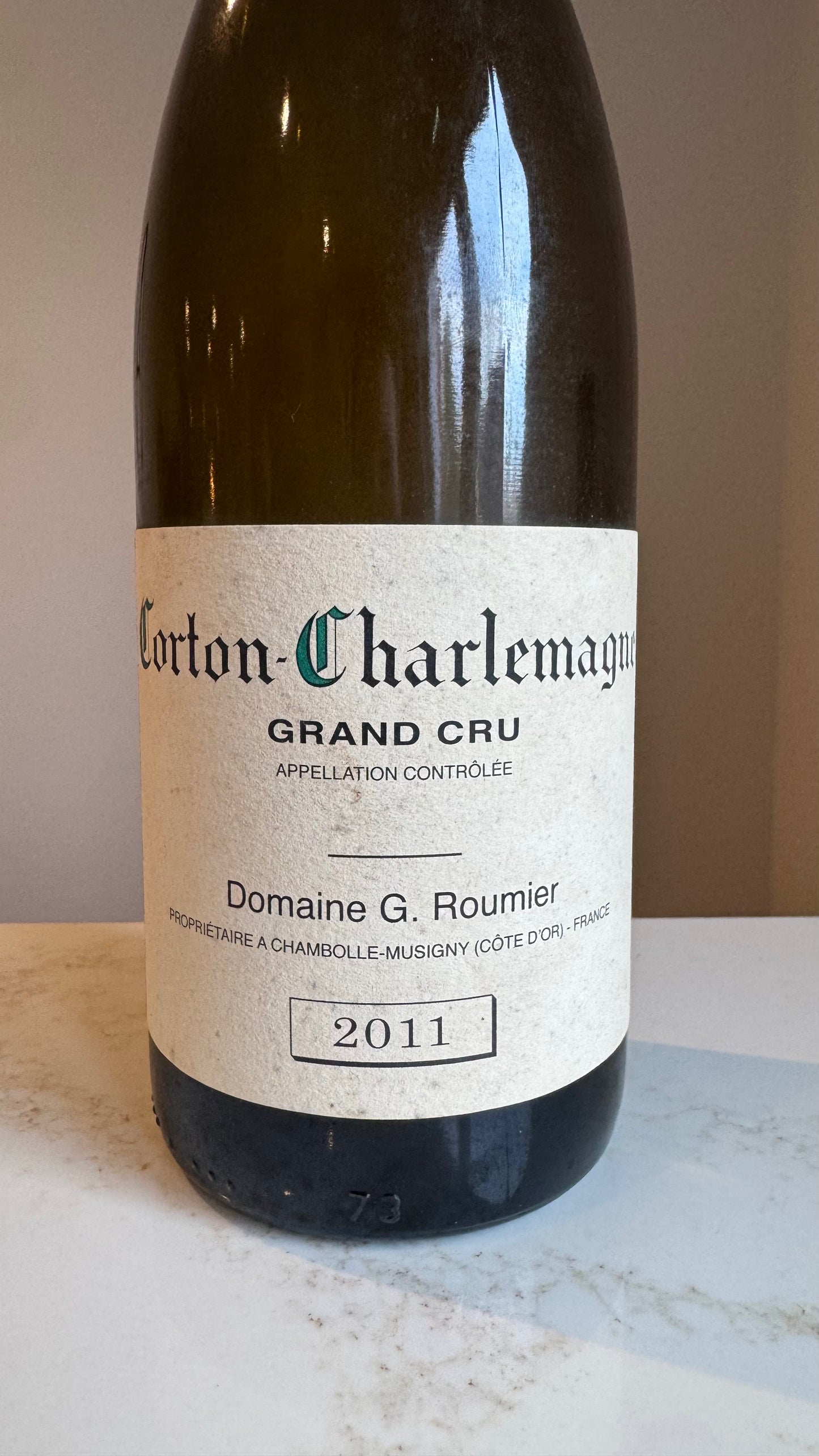 Domaine G. Roumier Corton Charlemagne Grand Cru 2011