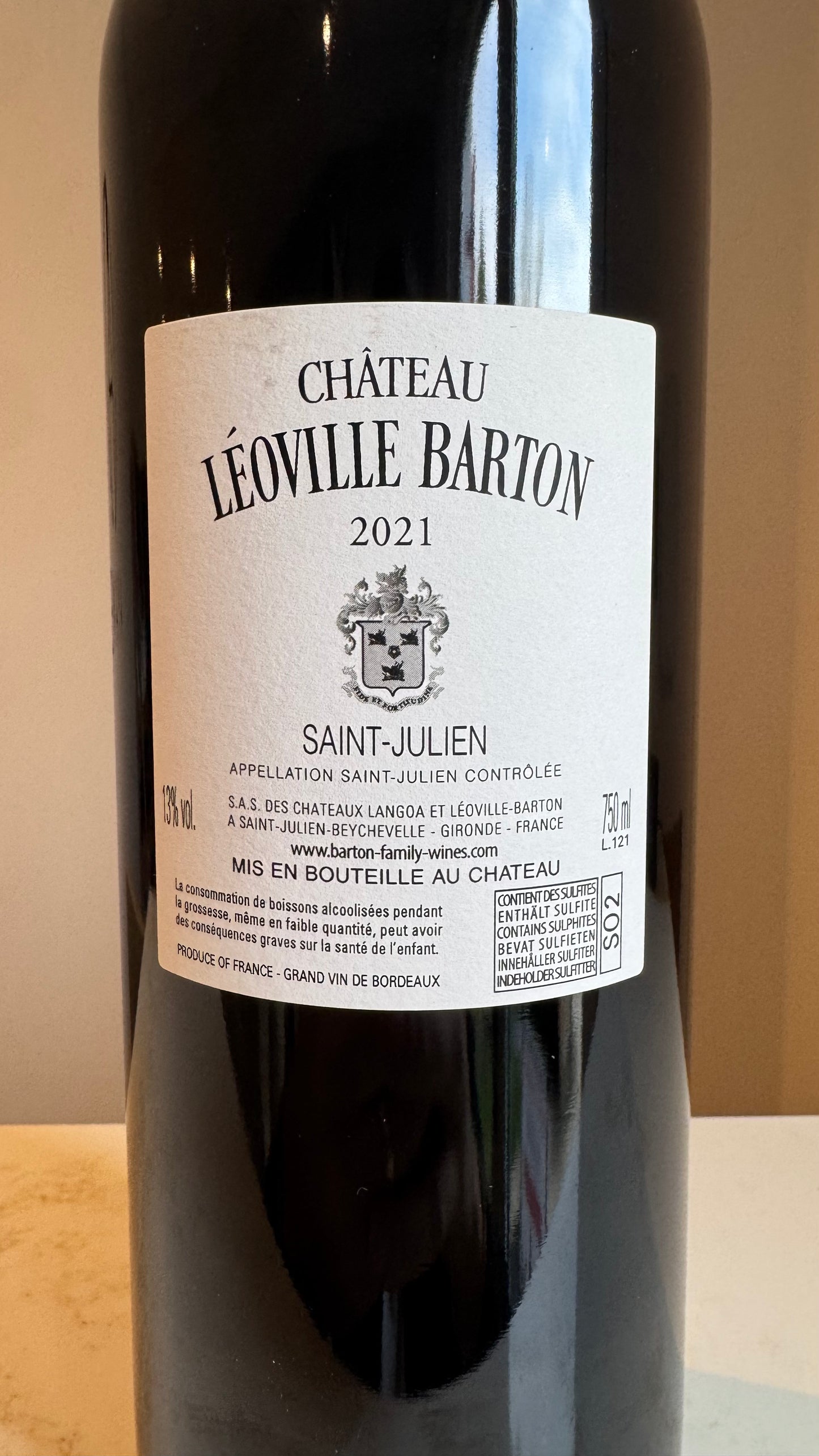 Chateau Léoville Barton 2021