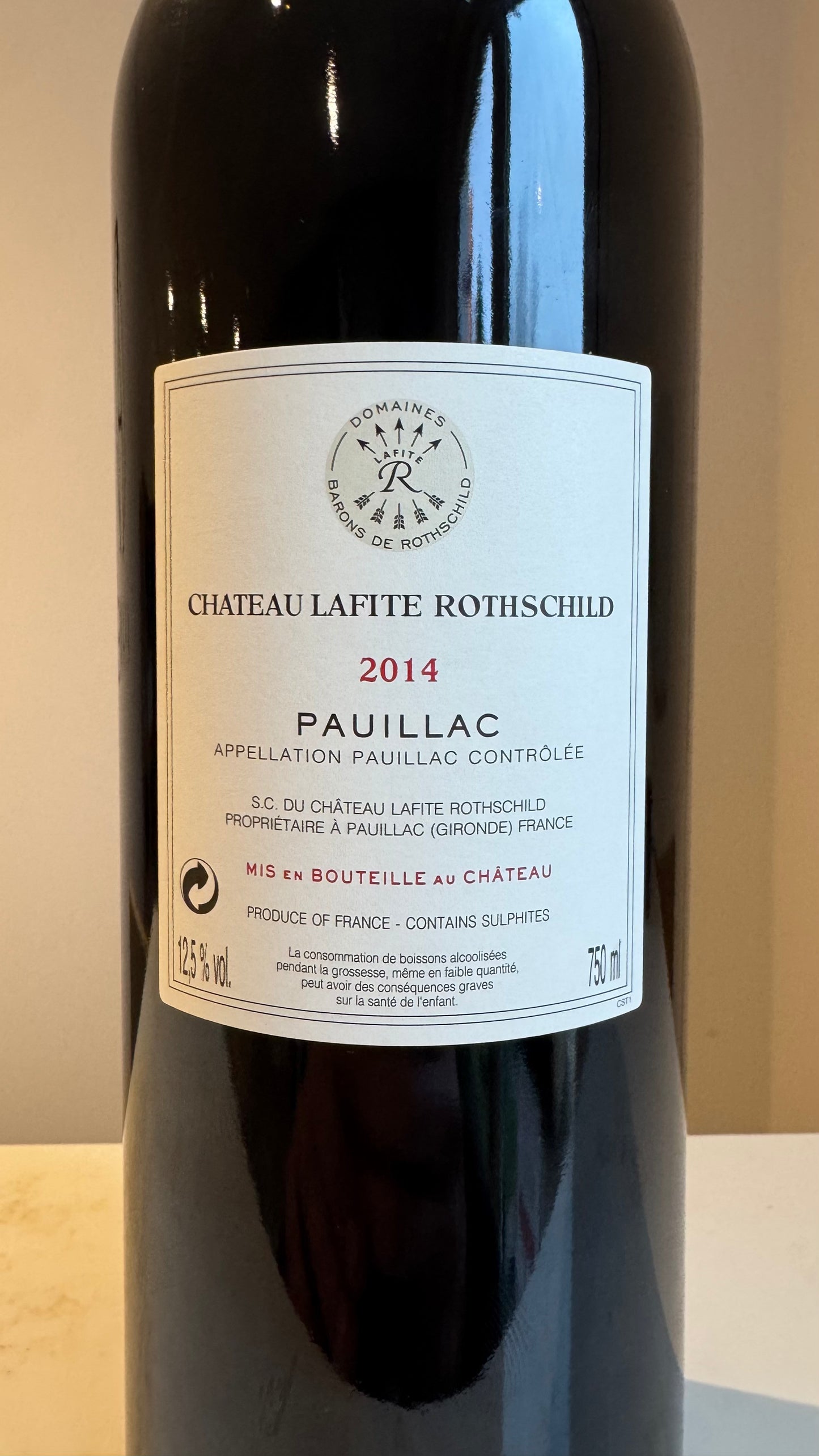 Château Lafite-Rothschild, Pauillac 1er Grand Cru classé 2014