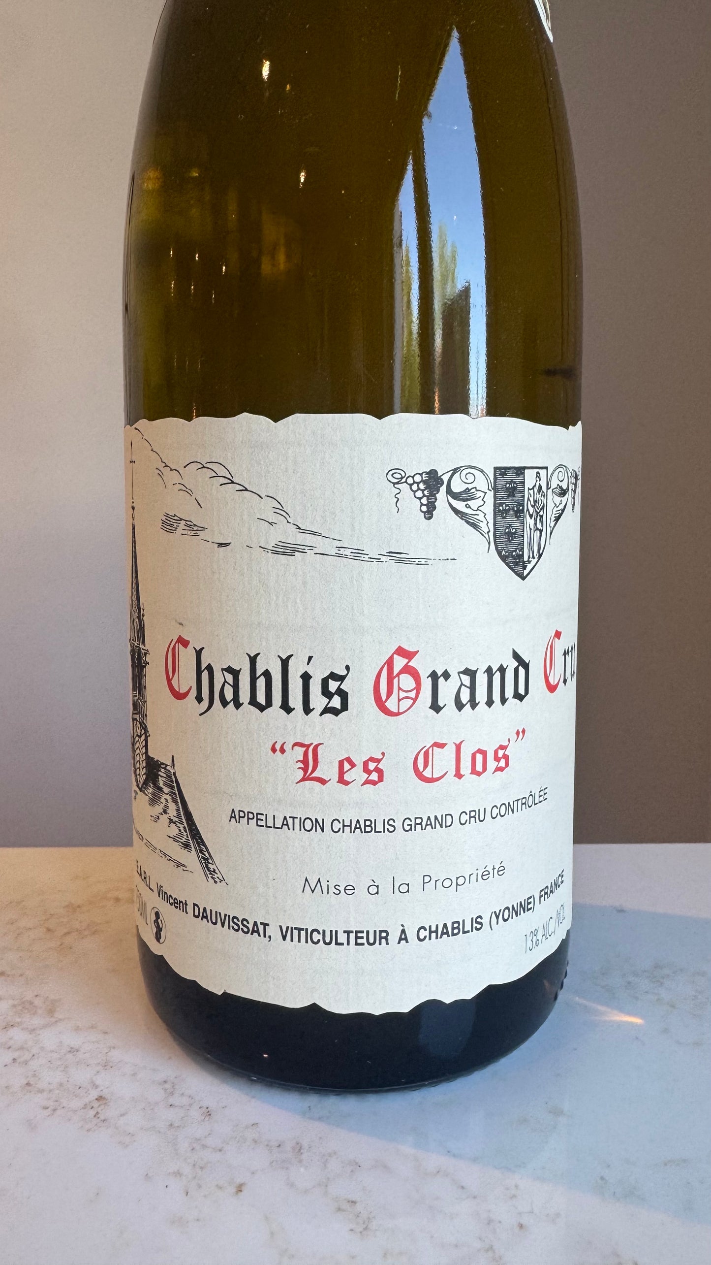 Vincent Dauvissat Chablis Grand Cru "Les Clos" 2018