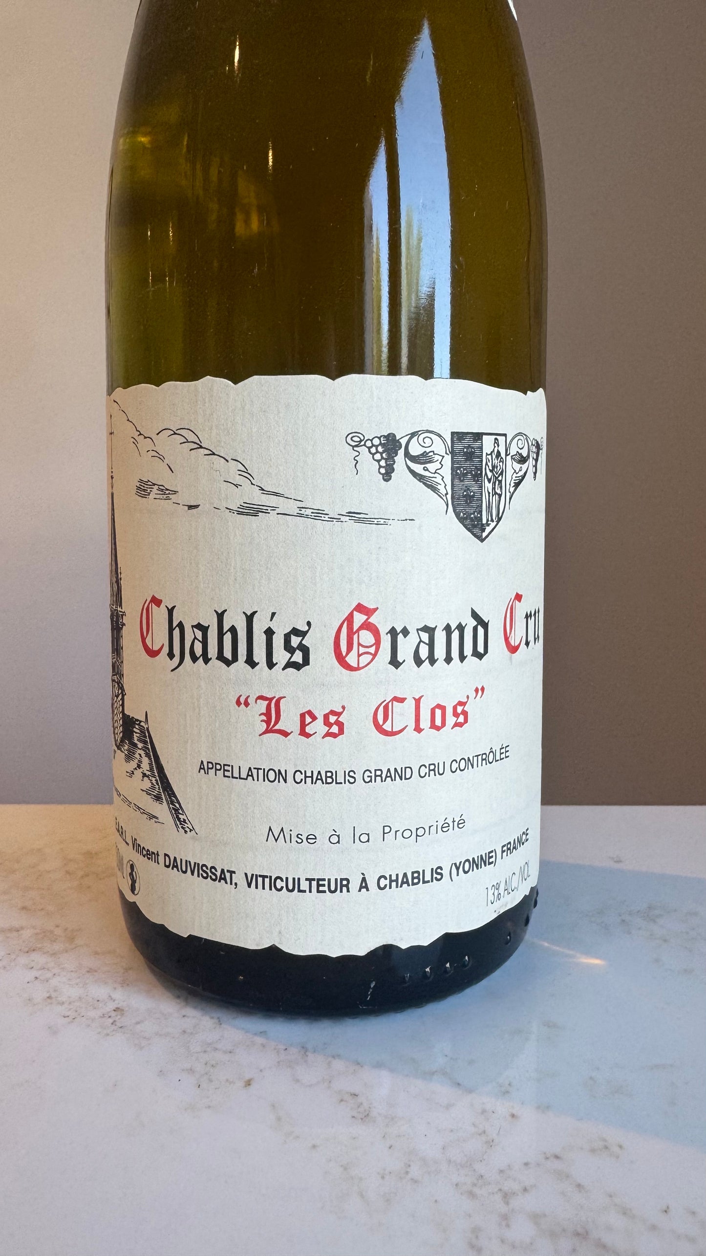 Vincent Dauvissat Chablis Grand Cru "Les Clos" 2013