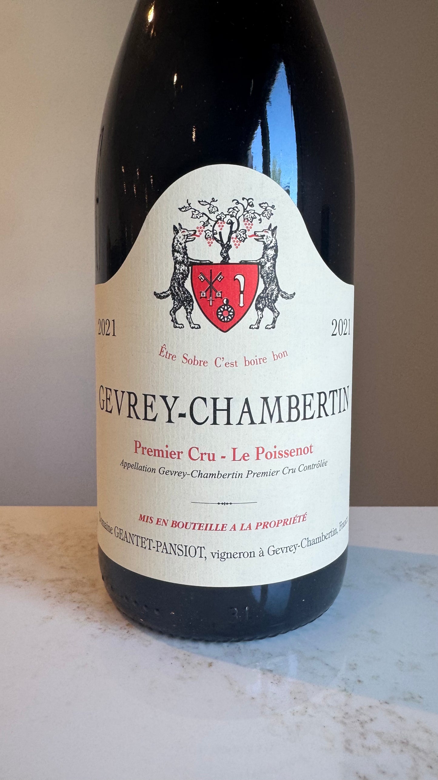 Domaine Geantet-Pansiot Gevrey-Chambertin Premier Cru "Le Poissenot" 2021