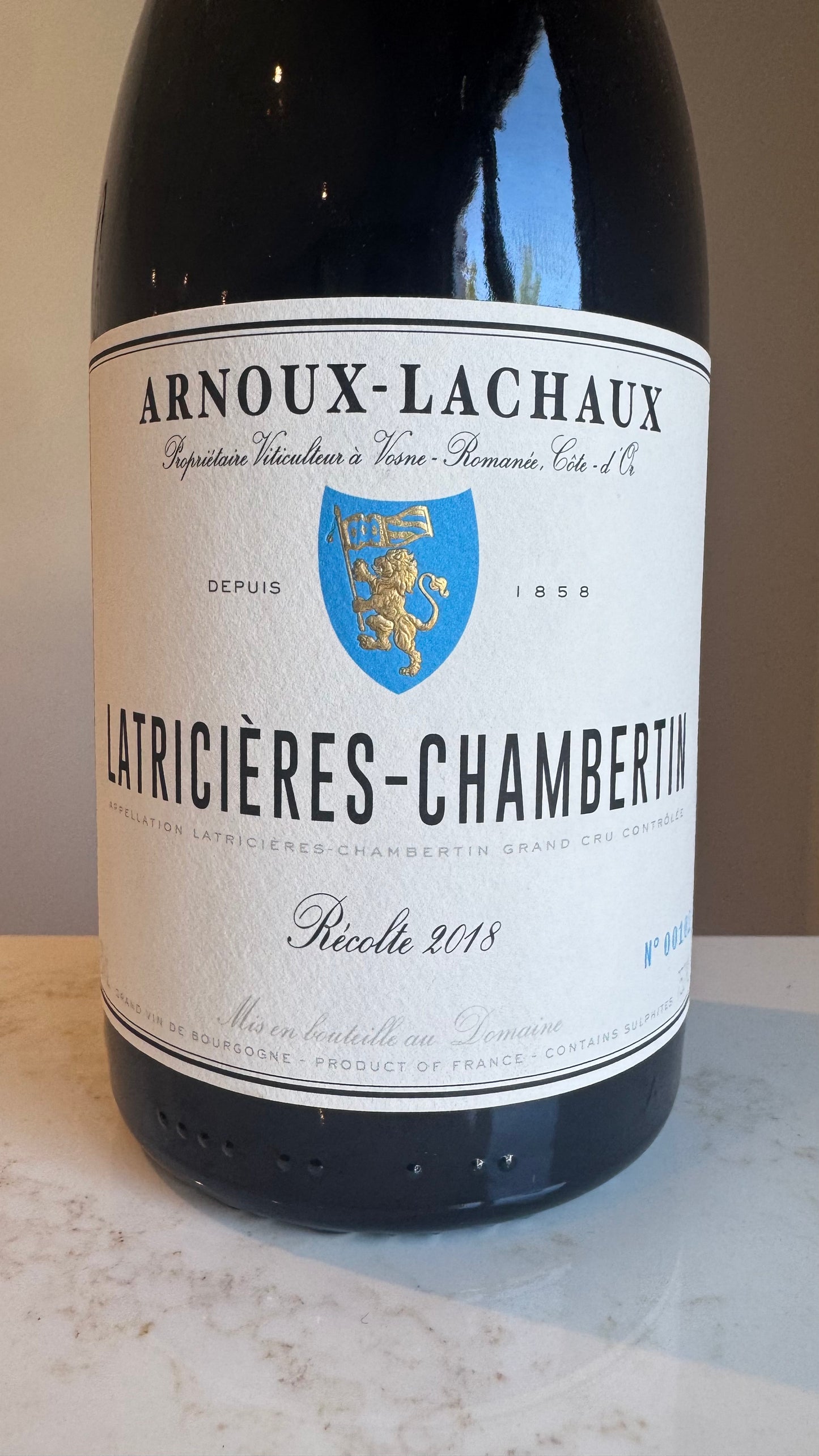 Arnoux-Lachaux Latricières-Chambertin Grand Cru 2018