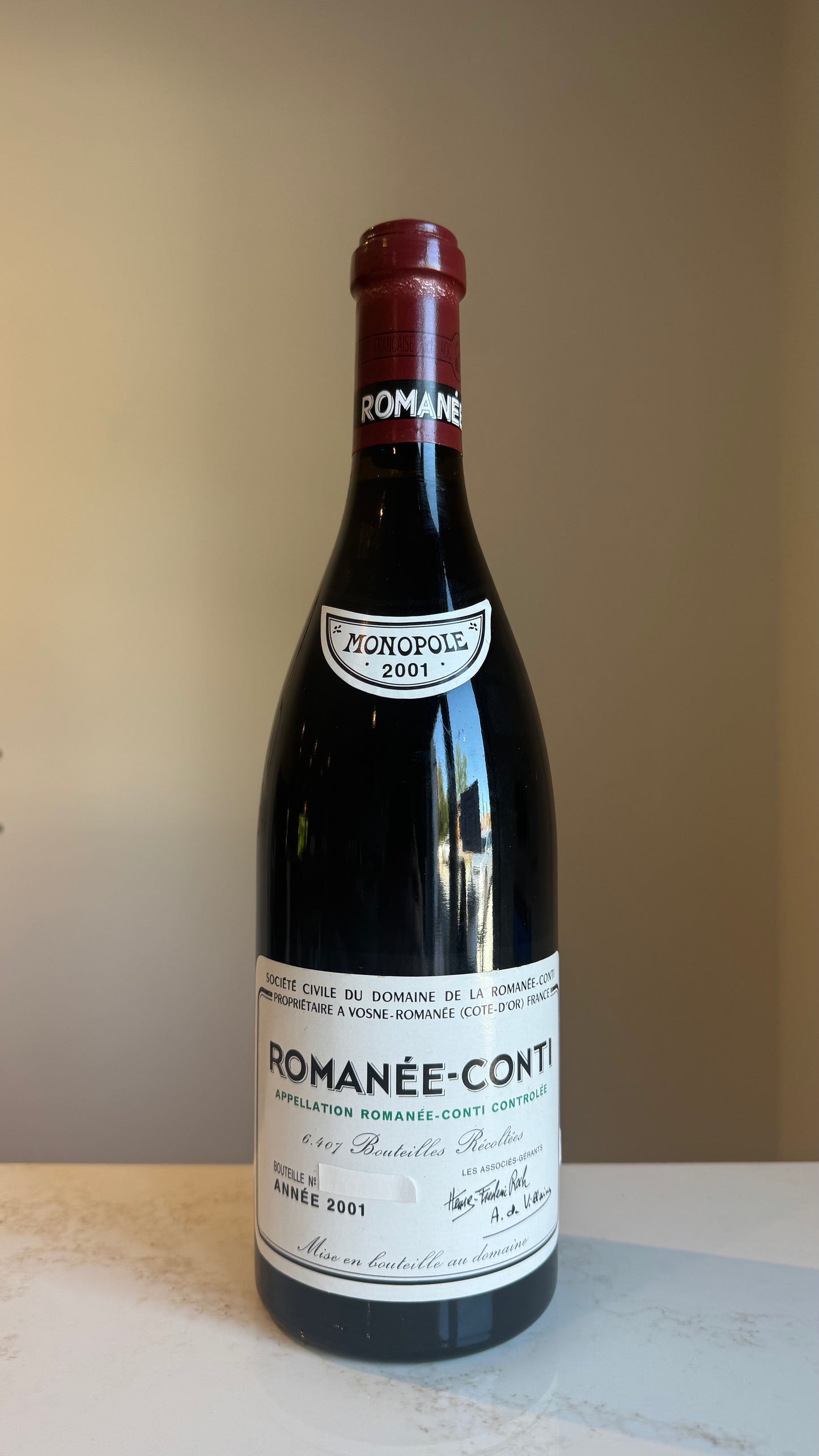 Domaine de la Romanée-Conti Romanée-Conti 2001