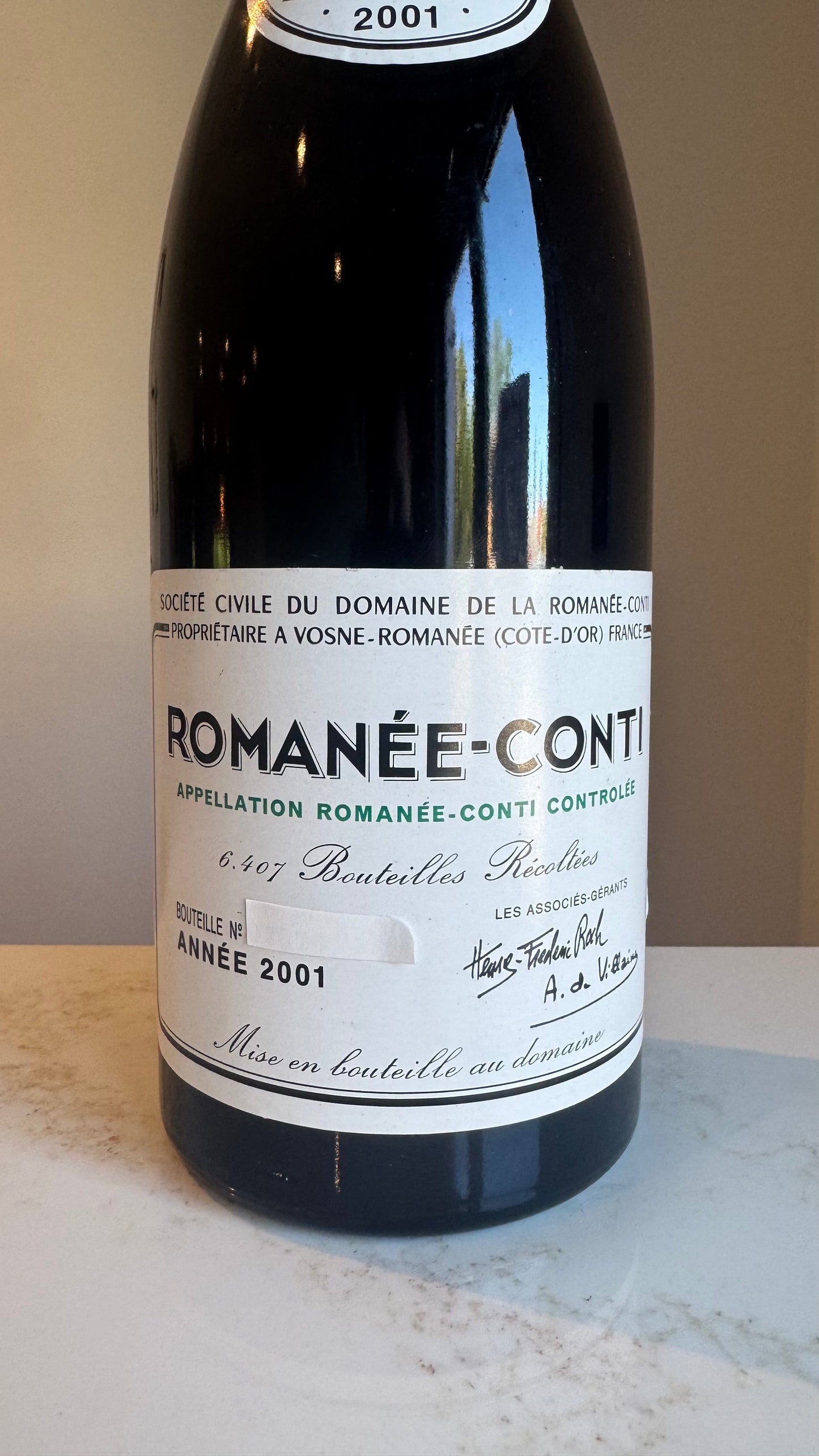 Domaine de la Romanée-Conti Romanée-Conti 2001