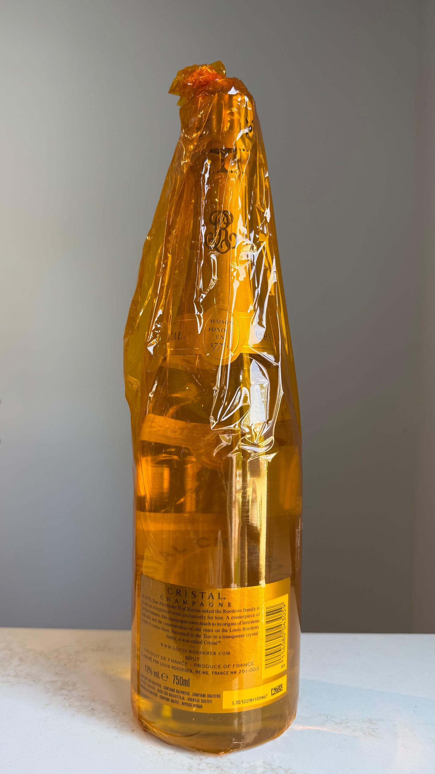 Louis Roderer Cristal Brut Champagne 2013