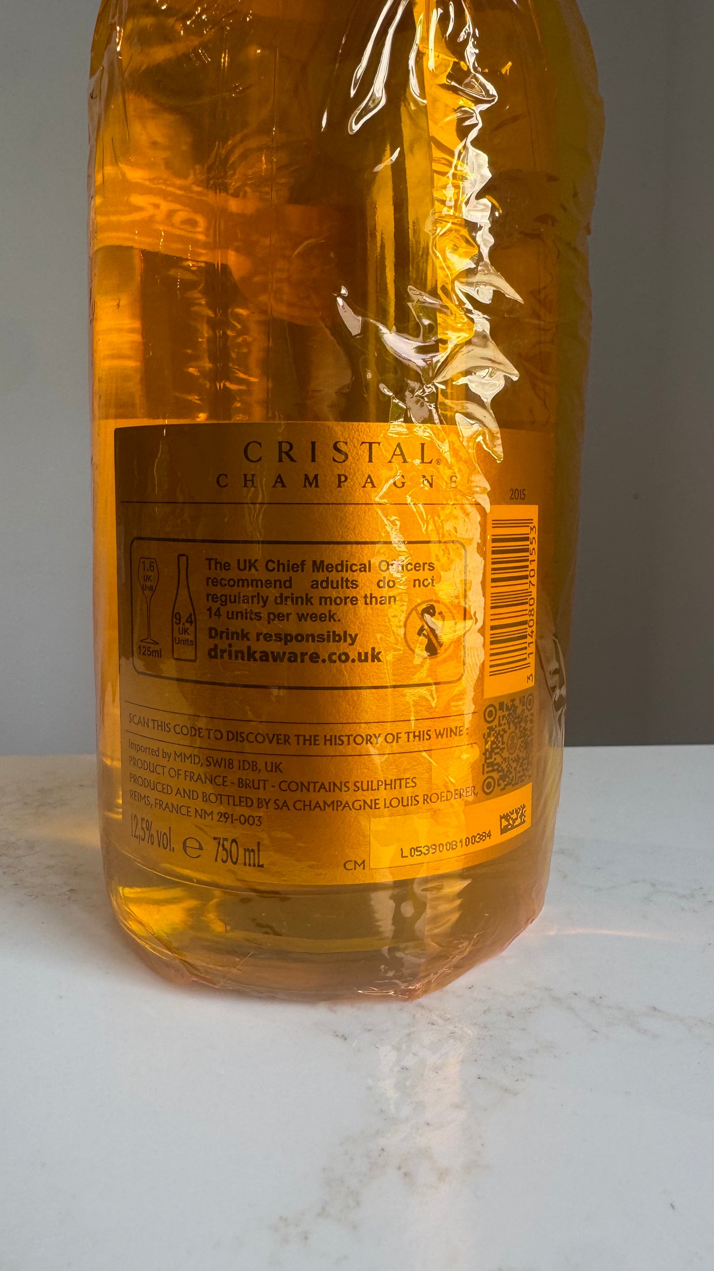 Louis Roderer Cristal Brut Champagne 2015