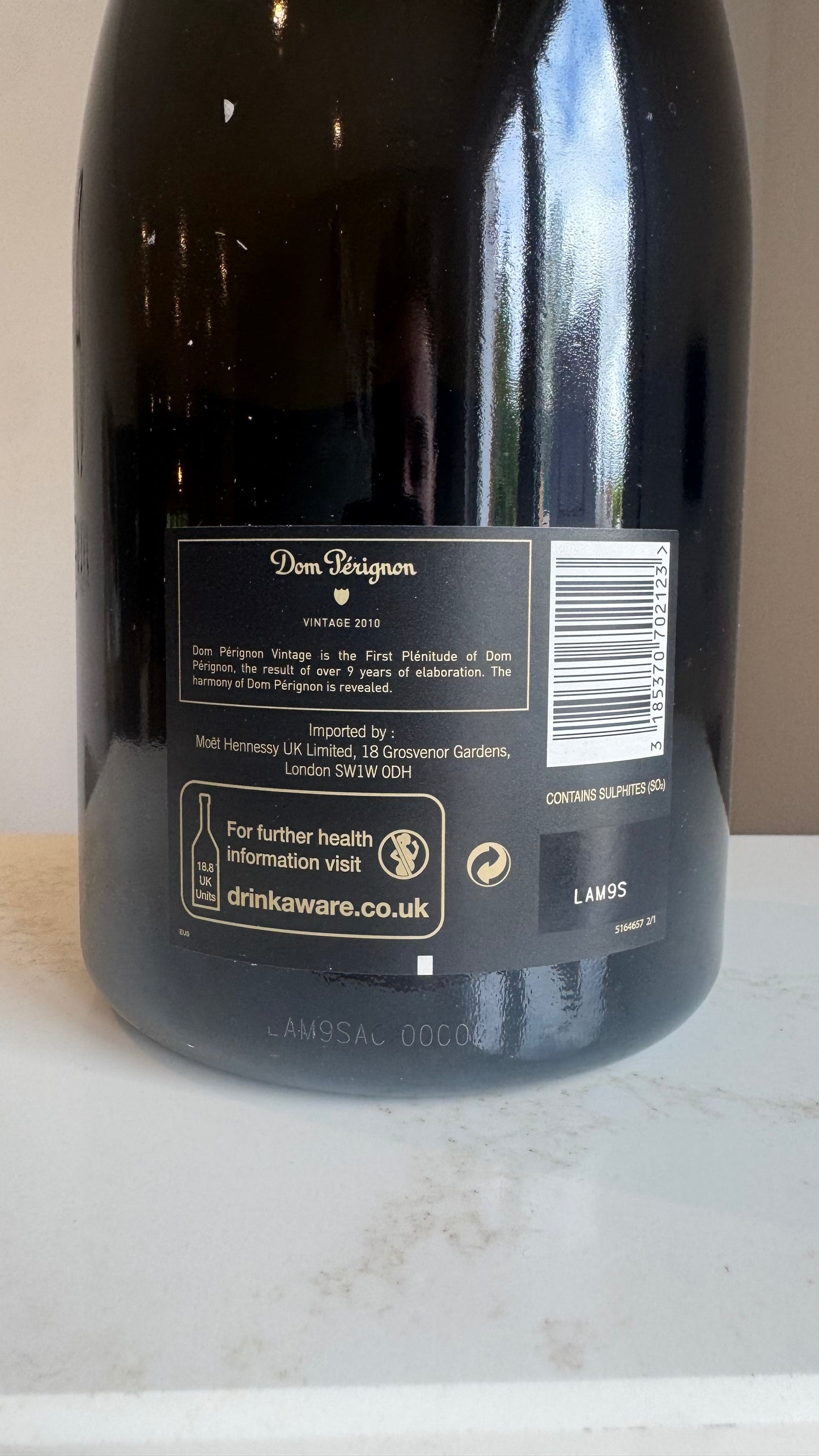 Moët et Chandon Cuvée Dom Pérignon 2010