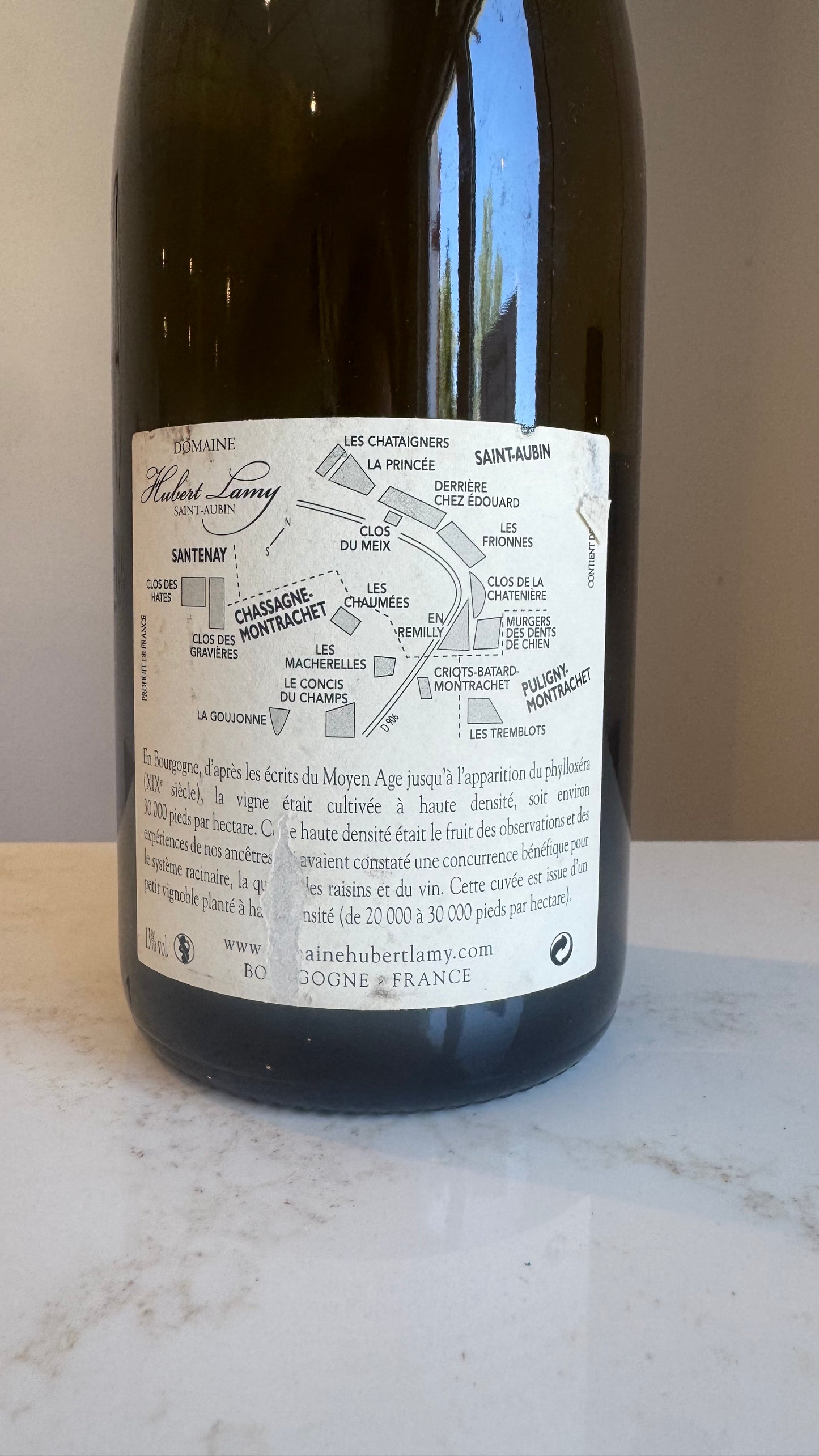 Hubert Lamy Criots-Bâtard-Montrachet Haute Densité 2016