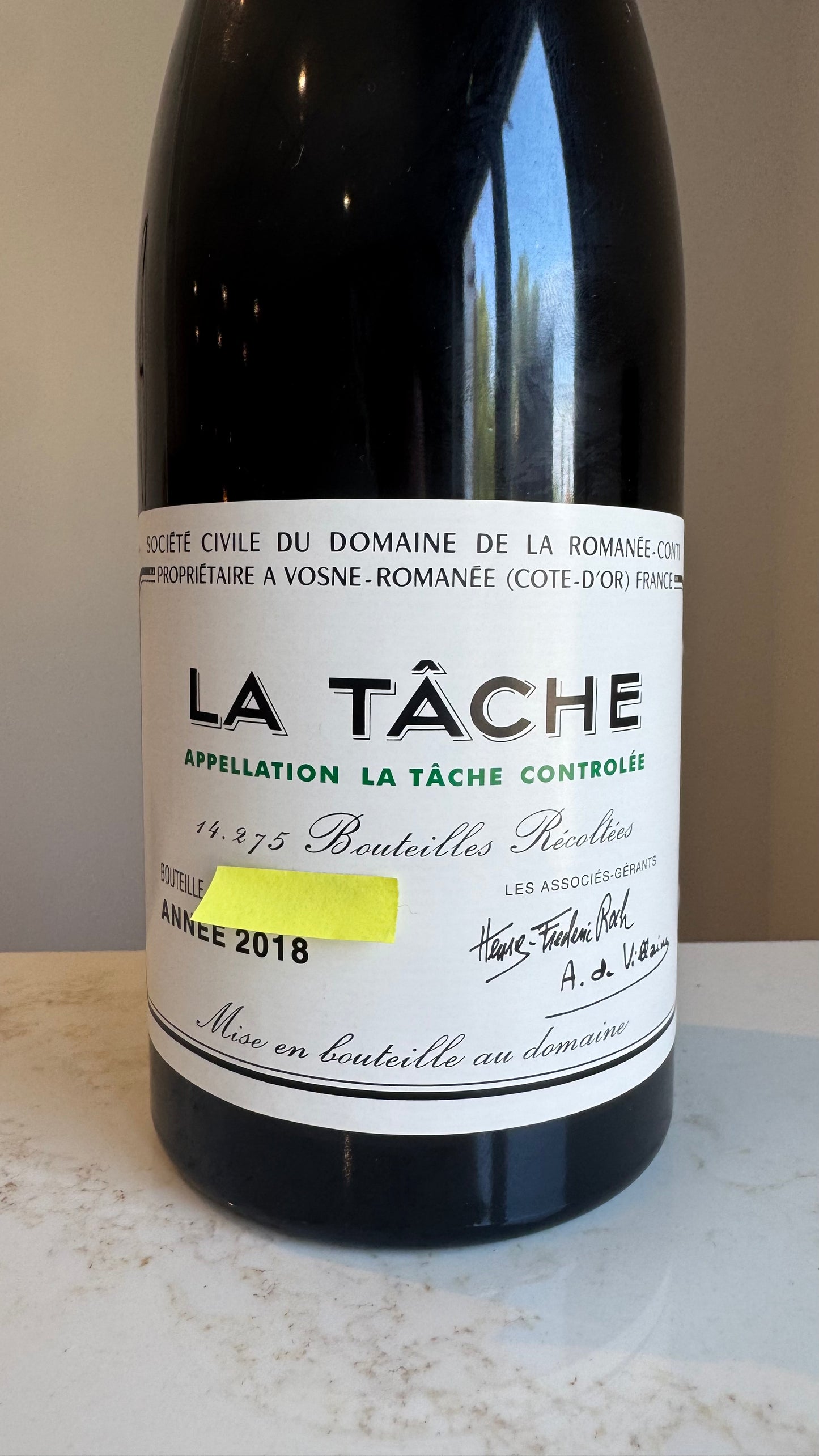 Domaine de la Romanée-Conti La Tâche 2018