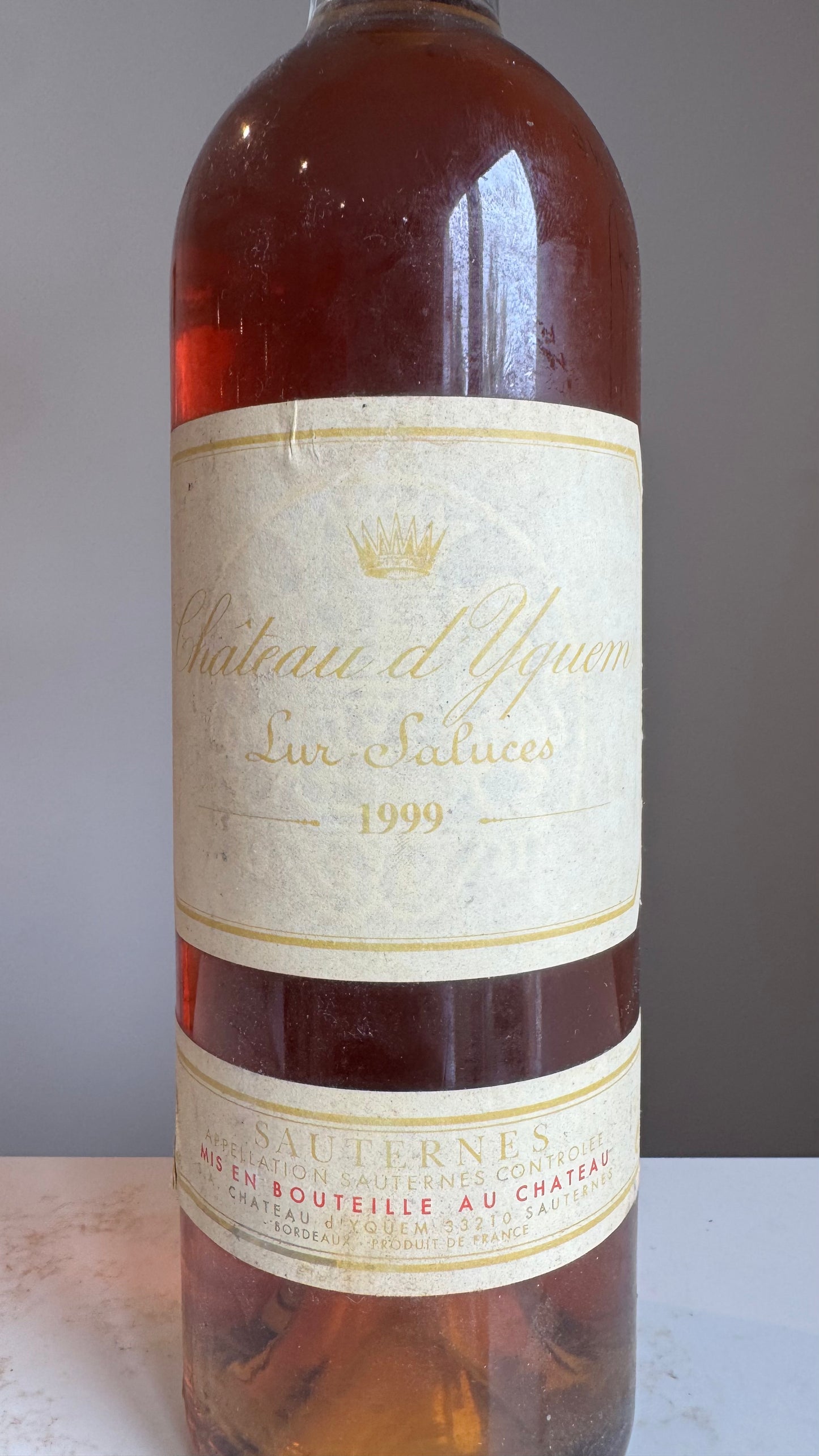 Chateau d'Yquem	Sauternes 1999