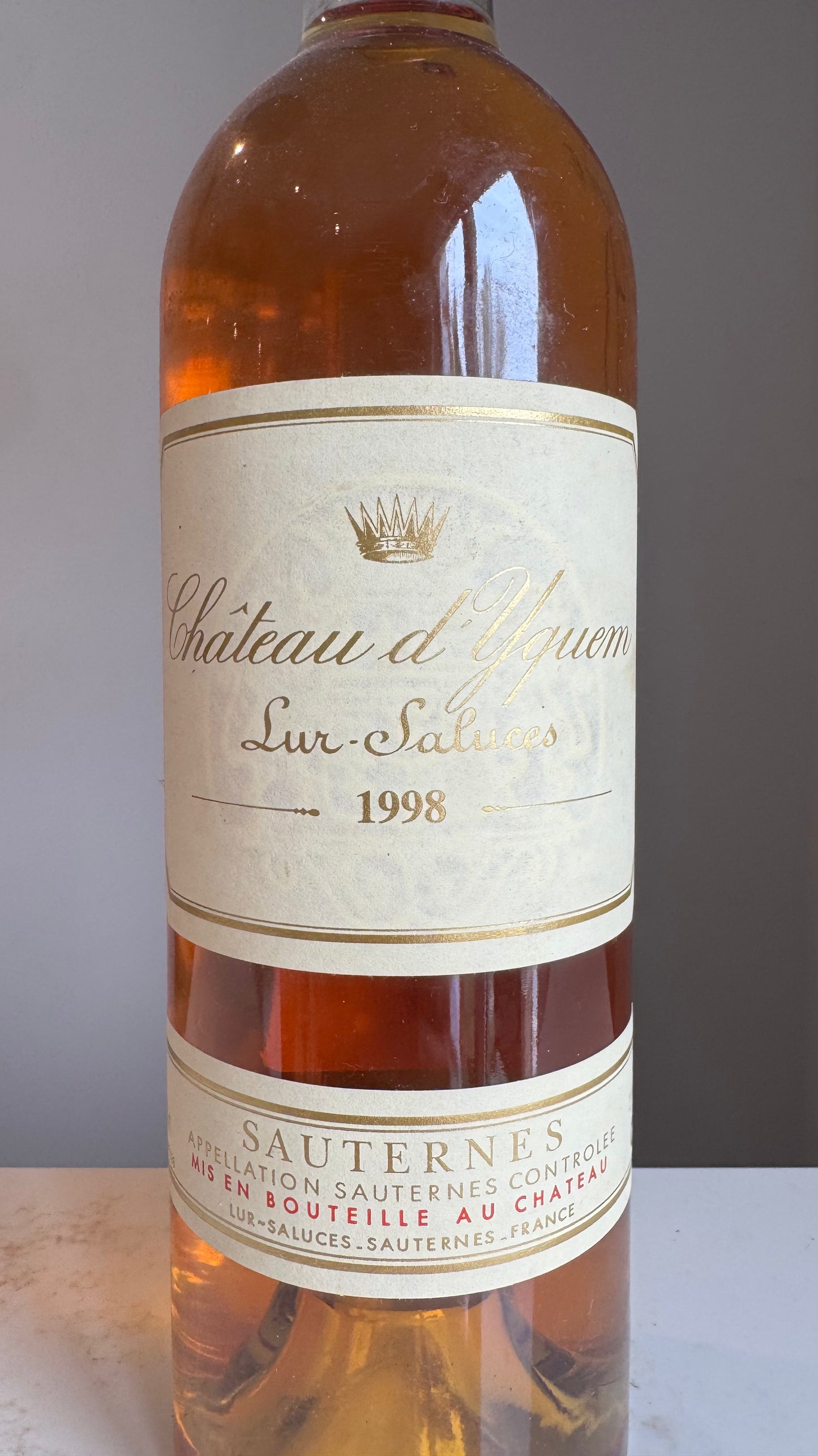 Chateau d'Yquem	Sauternes 1998