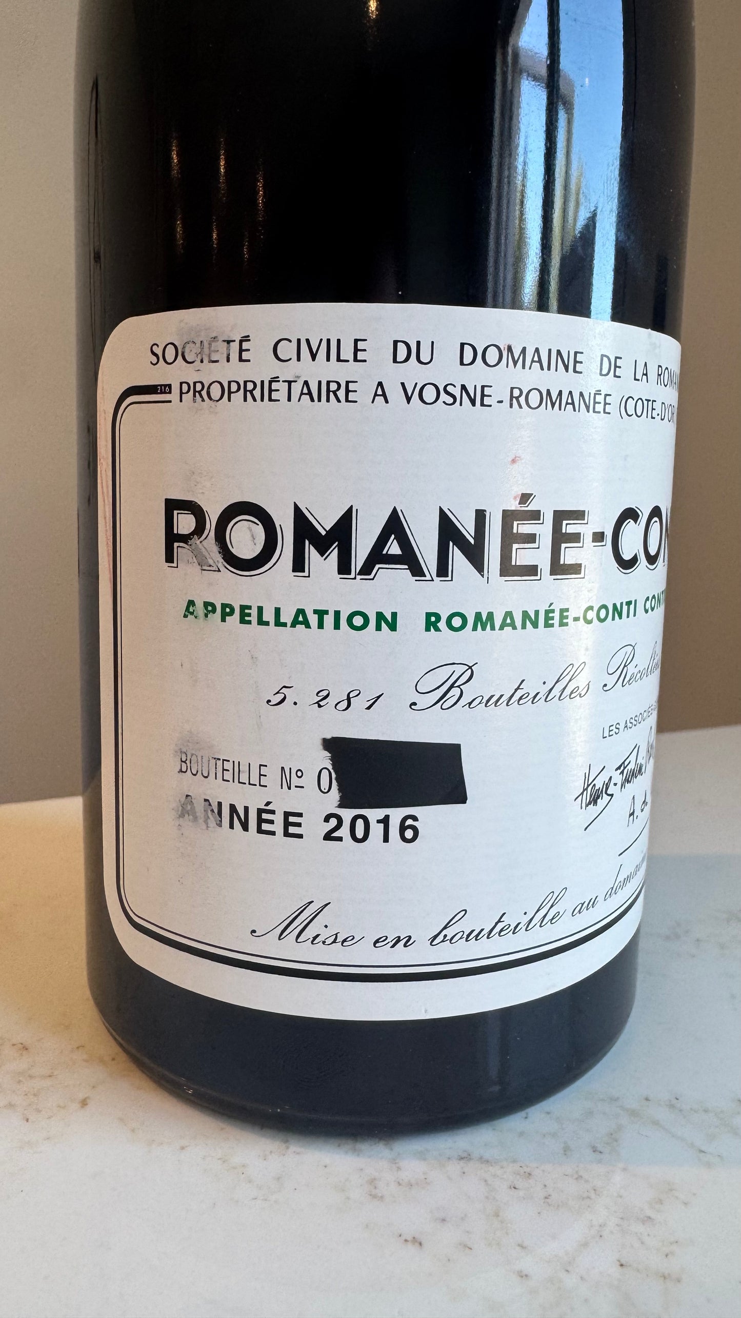 Domaine de la Romanée-Conti Romanée-Conti 2016