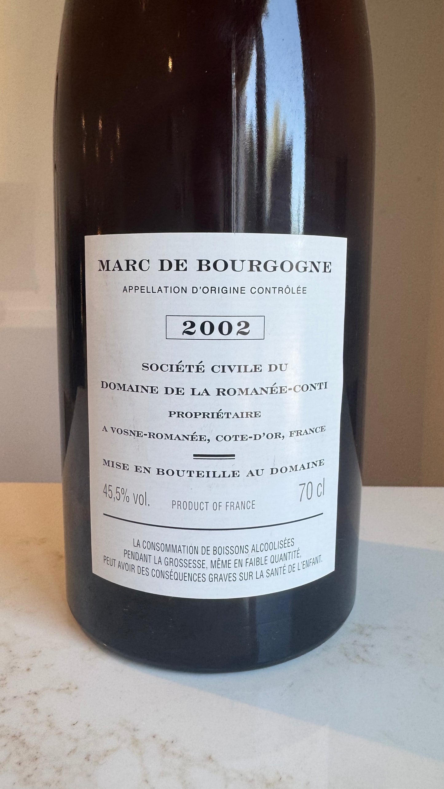 Domaine de la Romanée-Conti Marc de Bourgogne 2002