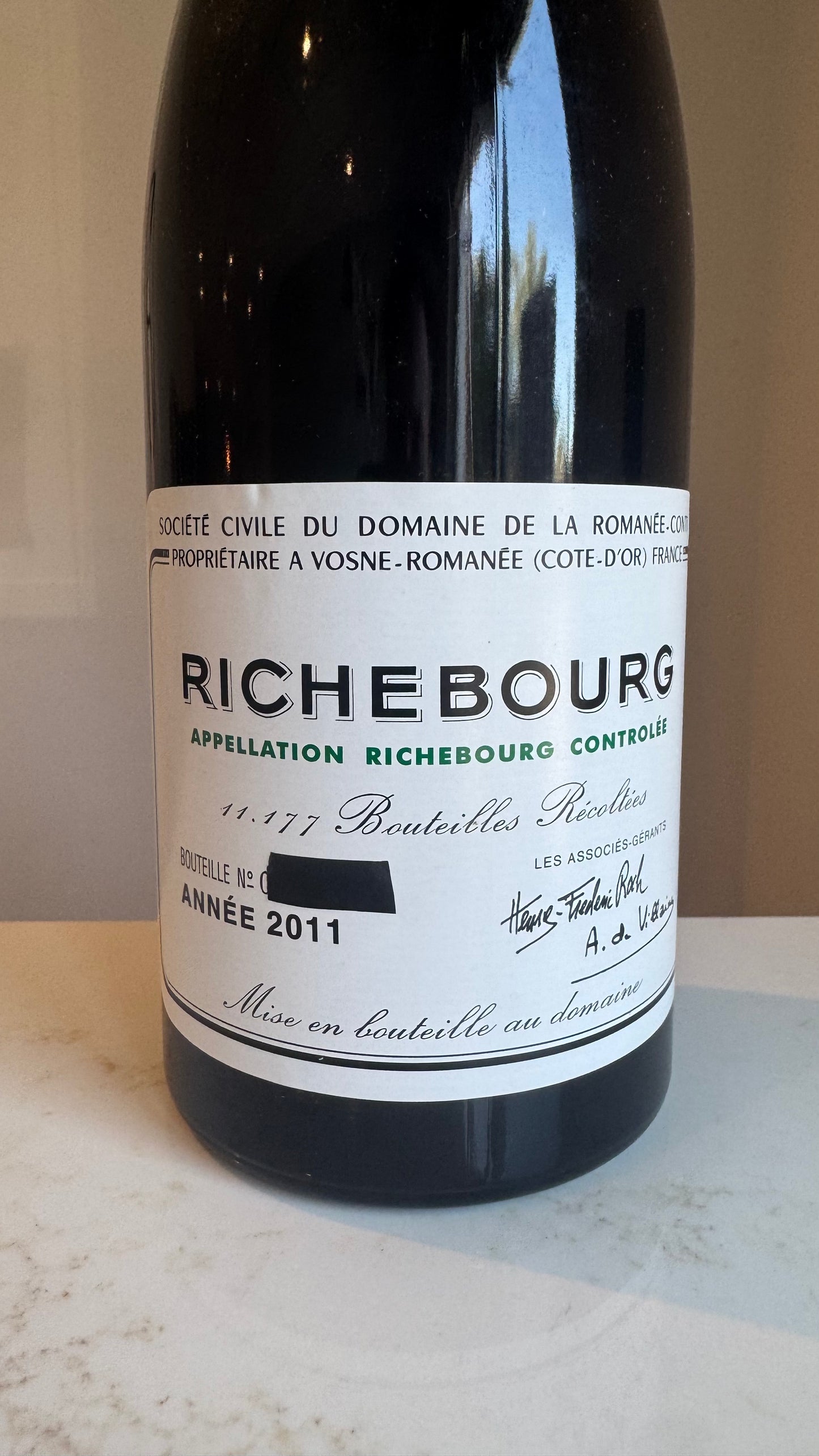 Domaine de la Romanée-Conti Richebourg 2011