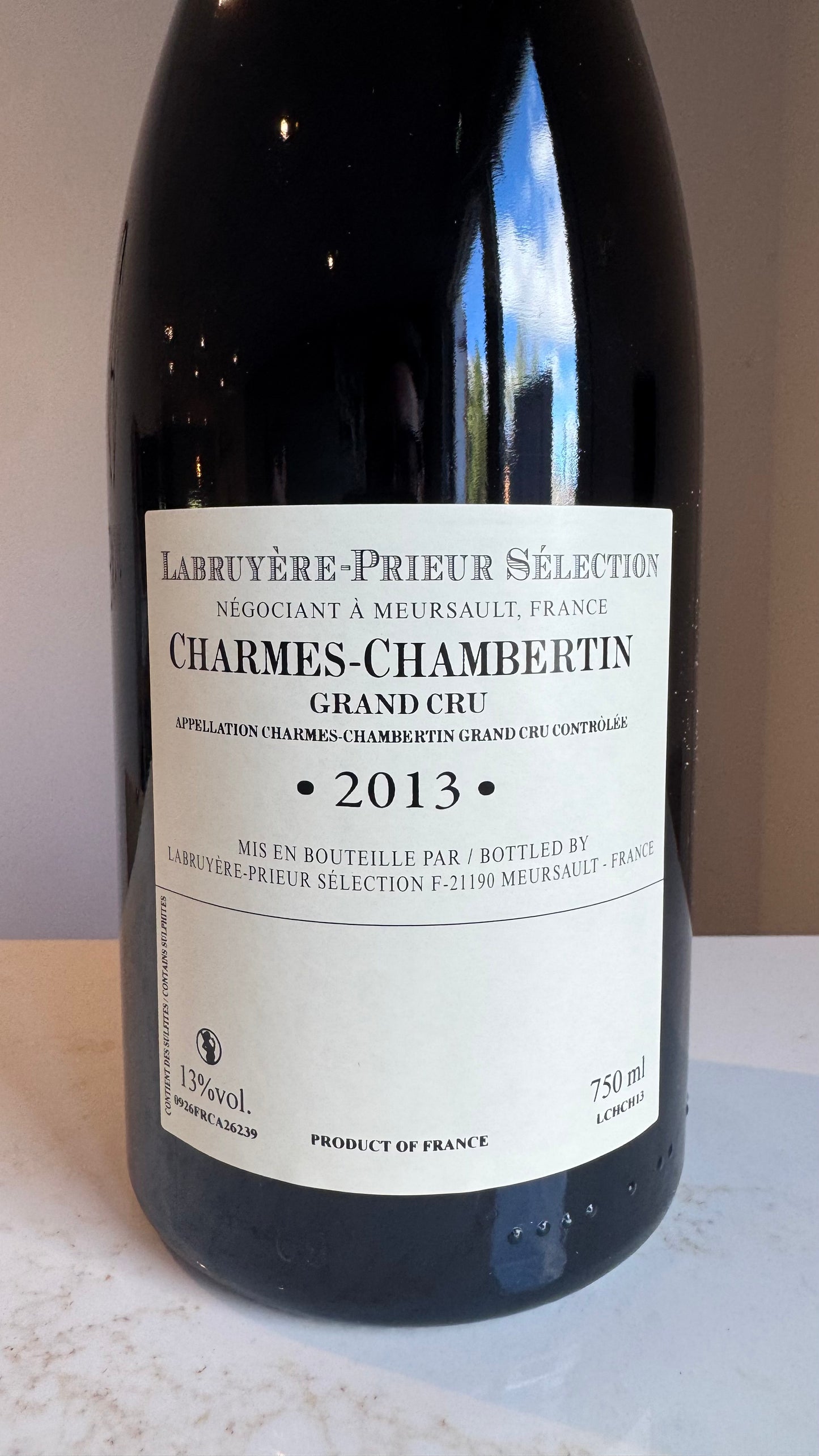 Domaine Jacques Prieur Charmes-Chambertin Grand Cru 2013