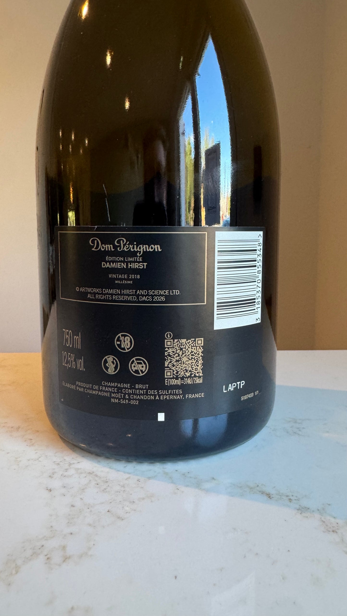 Moët et Chandon Cuvée Dom Pérignon x Damien Hirst 2018