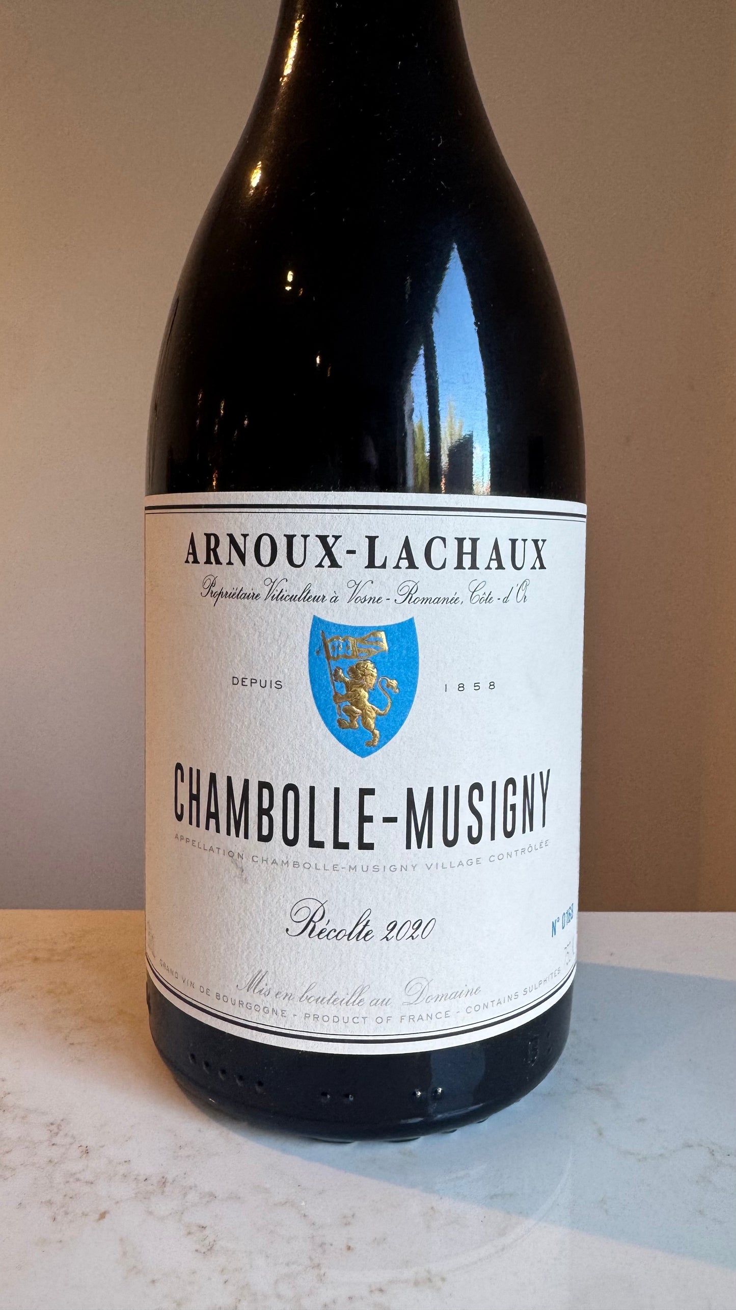 Arnoux-Lachaux Chambolles-Musigny 2020