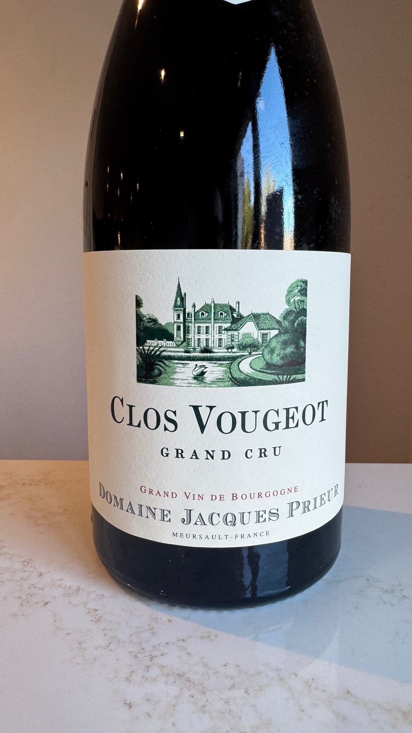 Domaine Jacques Prieur Clos Vougeot Grand Cru 2011