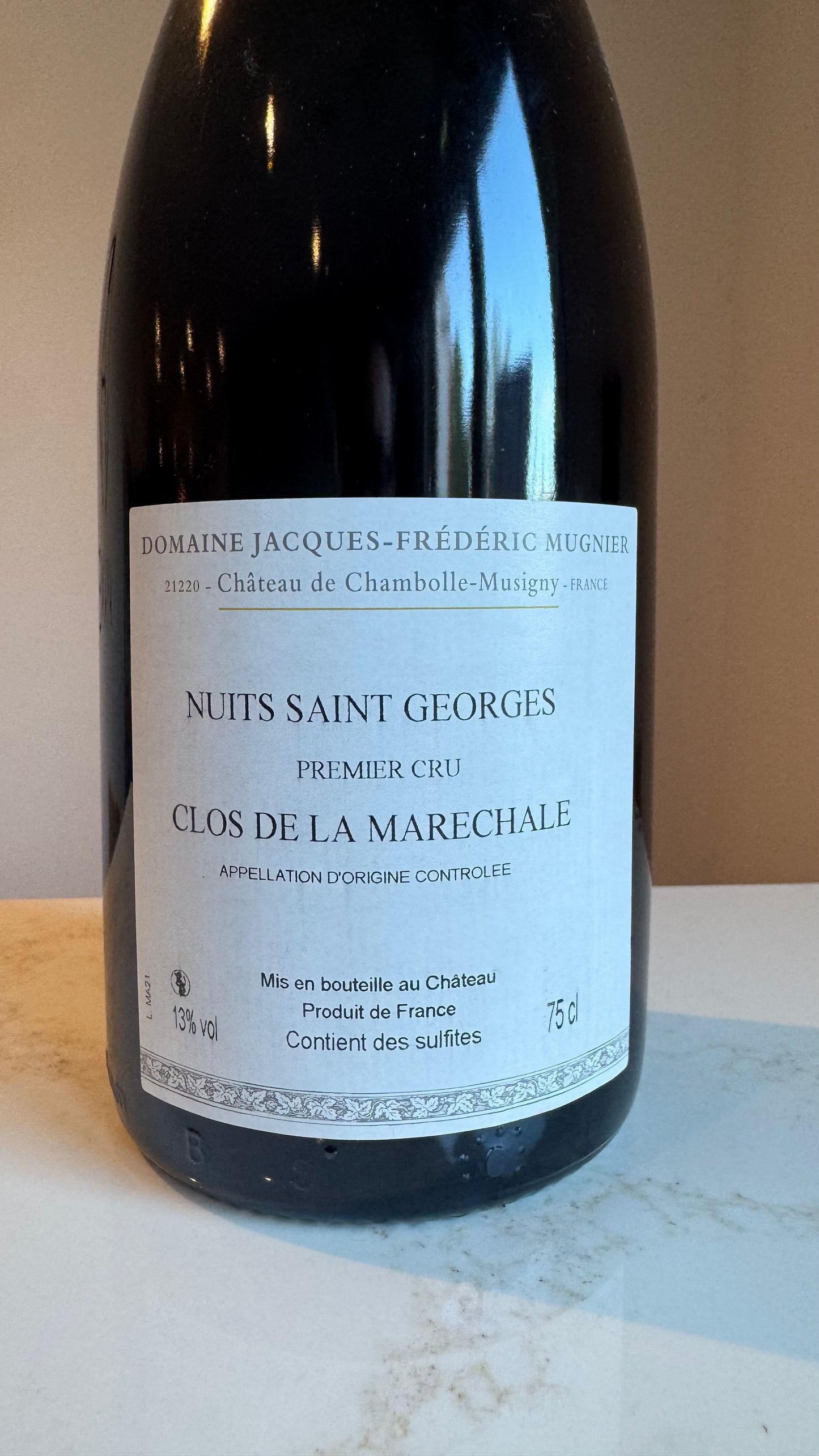 Domaine Jacques-Frédéric Mugnier Nuits Saint-Georges 1er Cru "Clos de la Maréchale" 2021